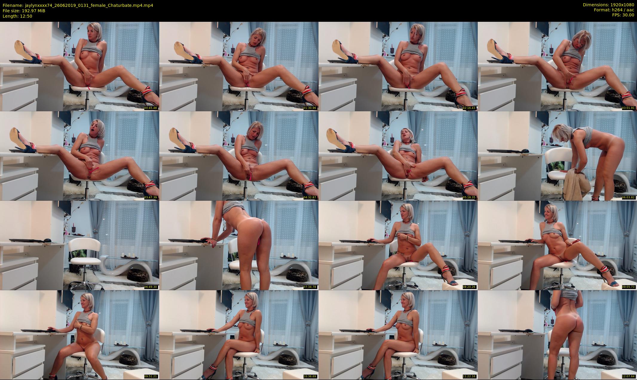 jaylynxxxx74 — 13 minute Chaturbate female cam show recording, 1080p, Jun 26, 2019