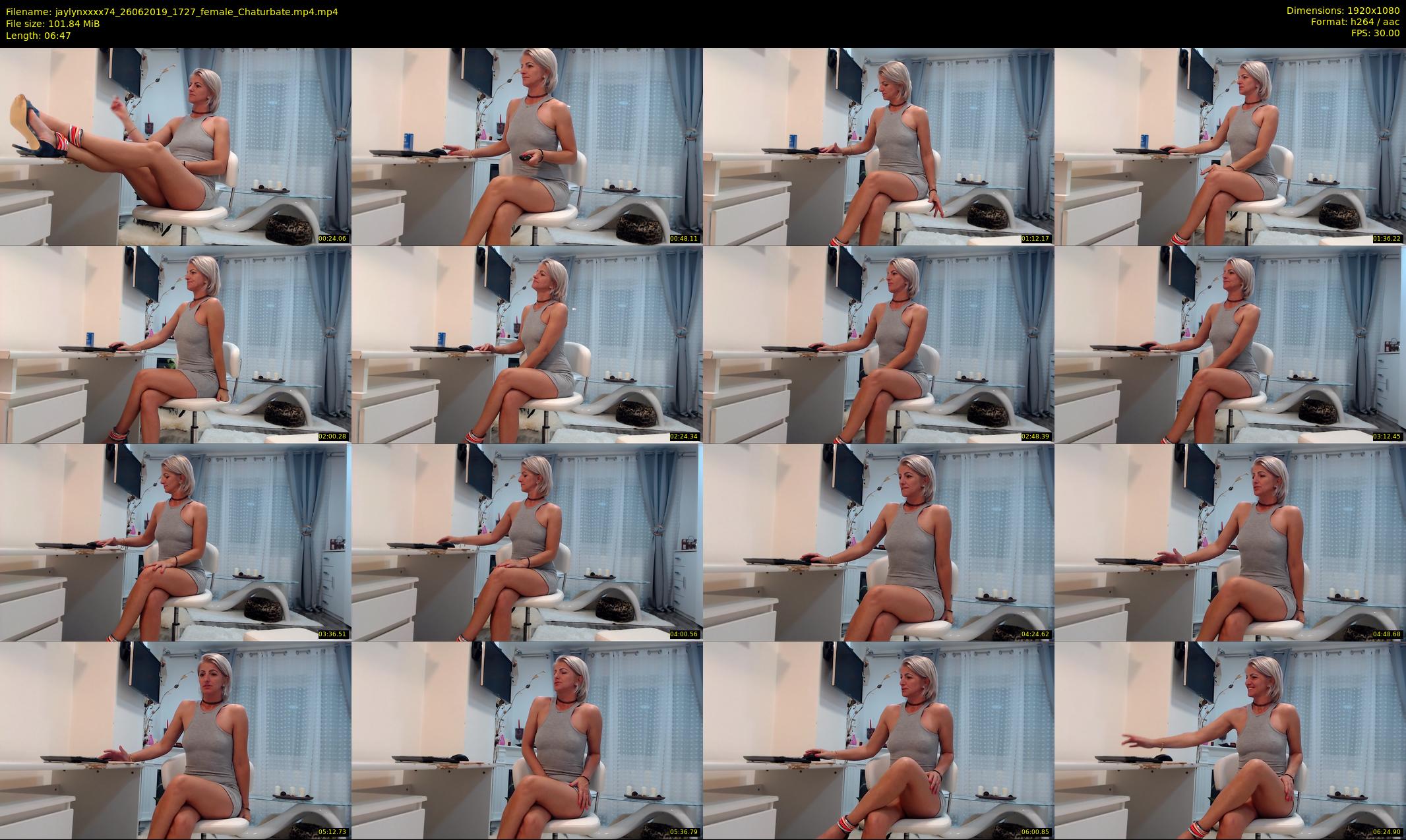 jaylynxxxx74 — 7 minute Chaturbate female cam show recording, 1080p, Jun 26, 2019