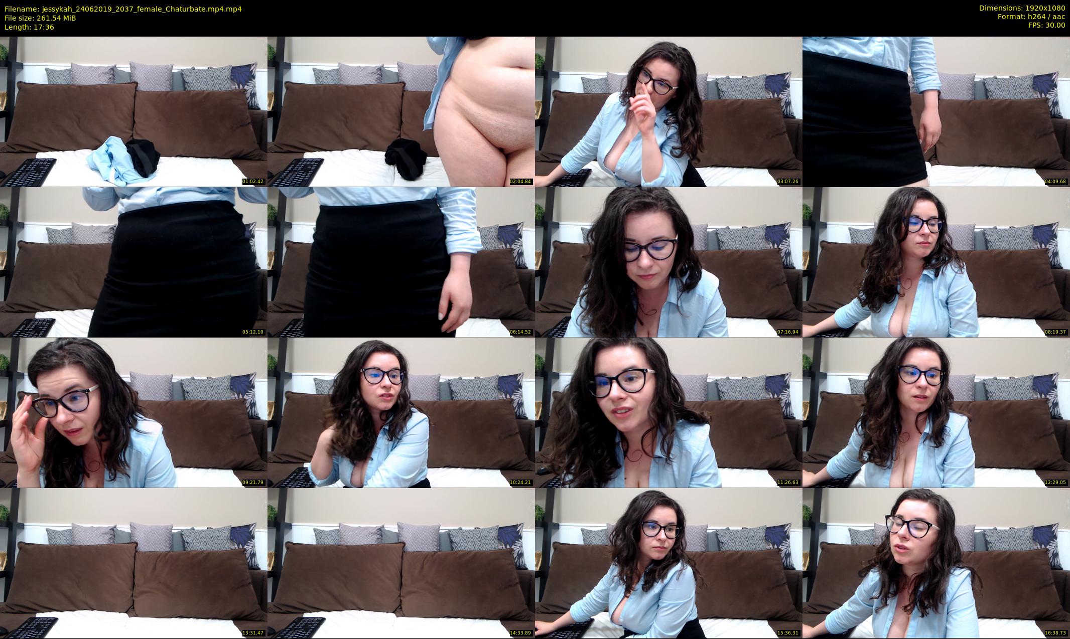 jessykah — 18 minute Chaturbate female cam show recording, 1080p, Jun 24, 2019