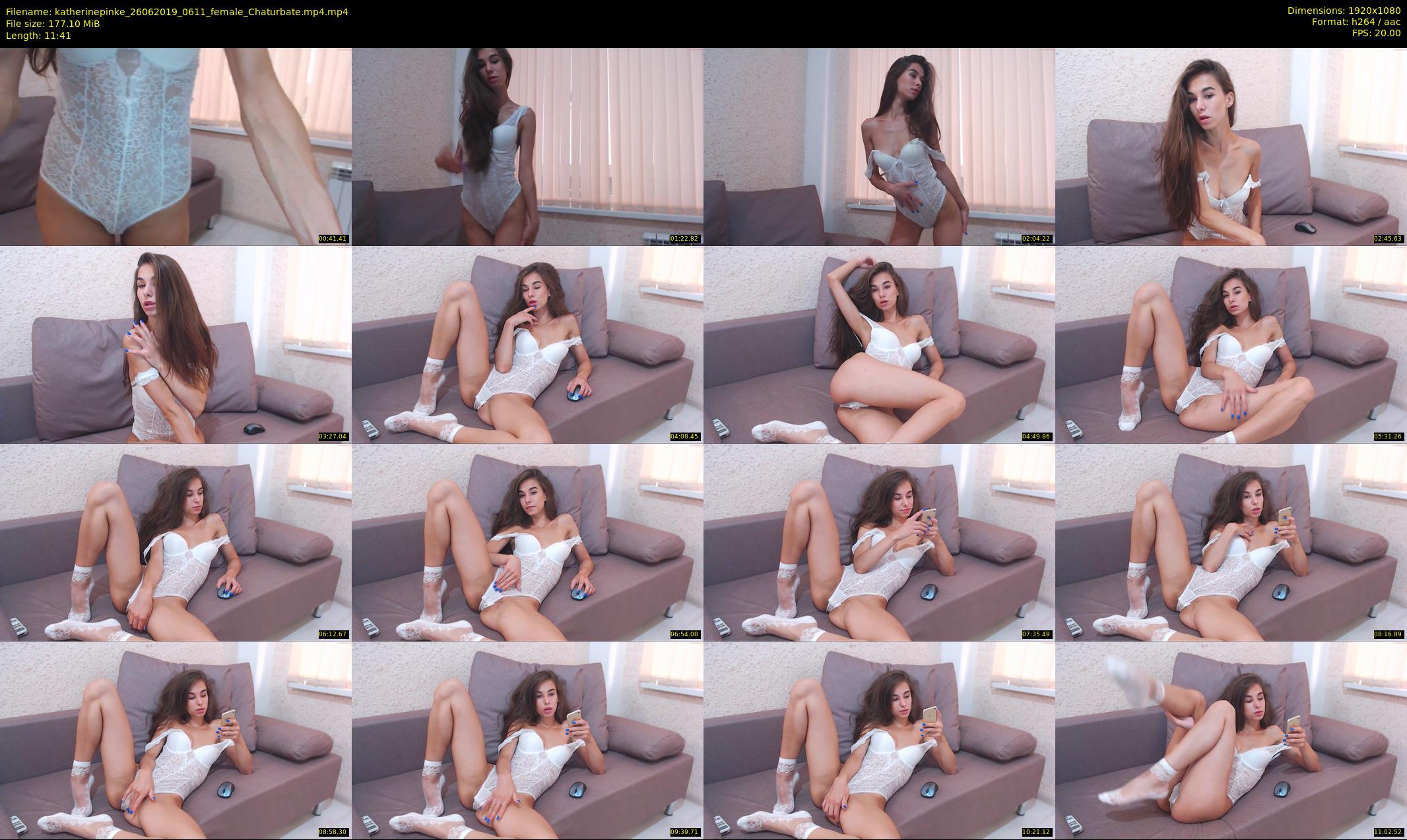 katherinepinke — 12 minute Chaturbate female cam show recording, 1080p, Jun 26, 2019