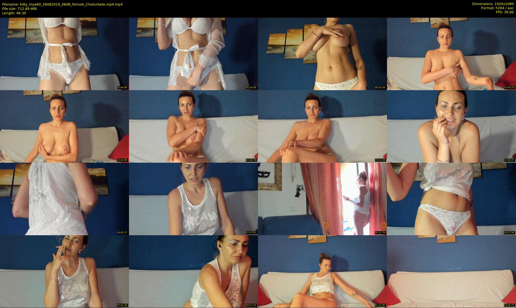 kitty_mya69 — 47 minute Chaturbate female cam show recording, 1080p, Jun 26, 2019