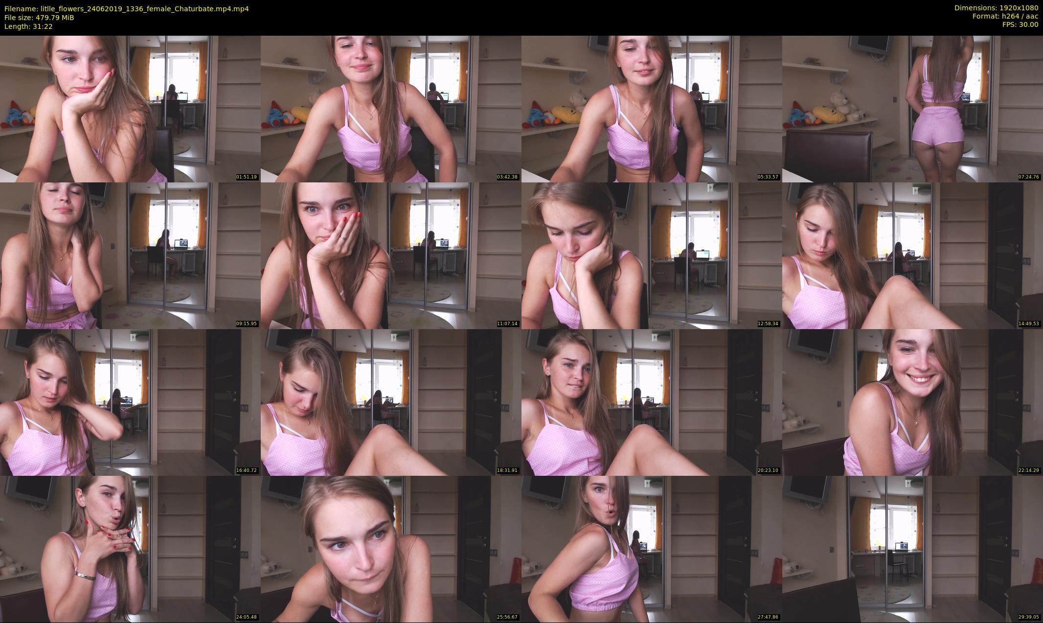 litlle_flowers — 32 minute Chaturbate female cam show recording, 1080p, Jun 24, 2019