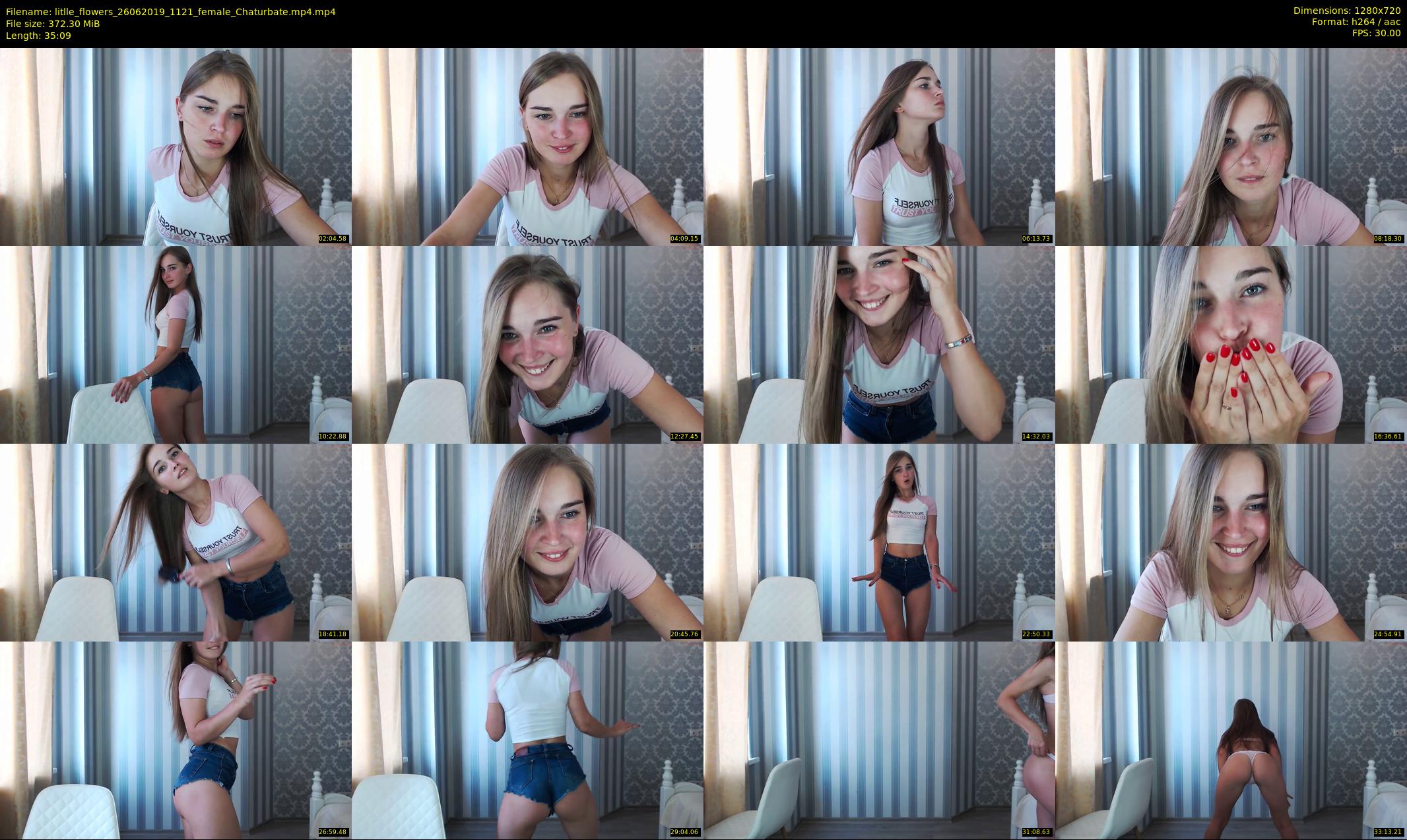 litlle_flowers — 36 minute Chaturbate female cam show recording, 720p, Jun 26, 2019