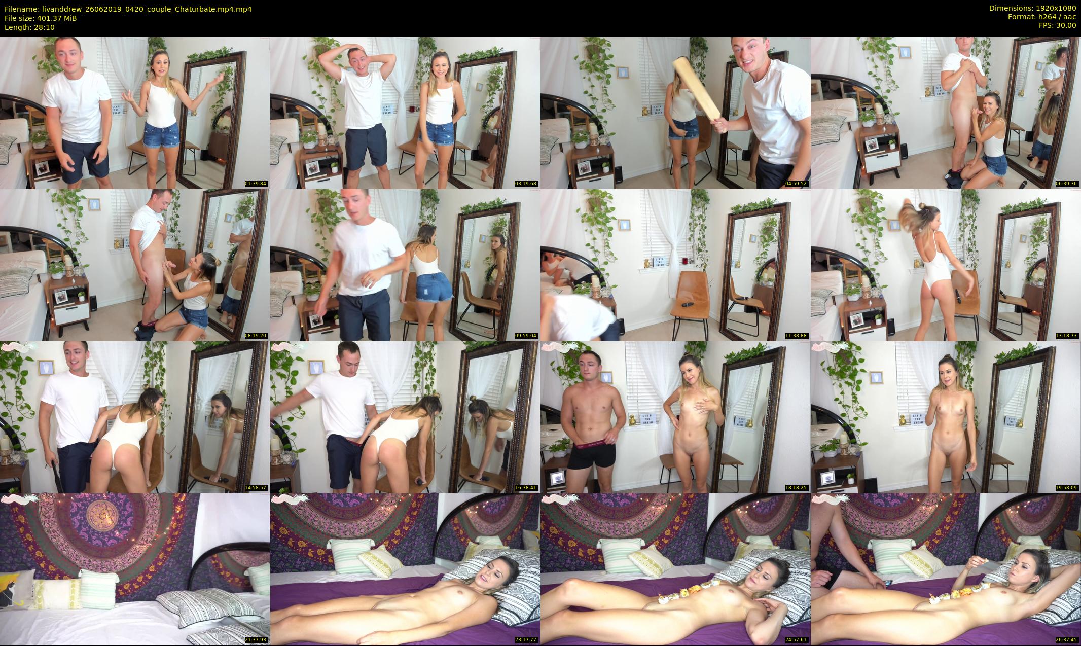livanddrew — 29 minute Chaturbate couple cam show recording, 1080p, Jun 26, 2019