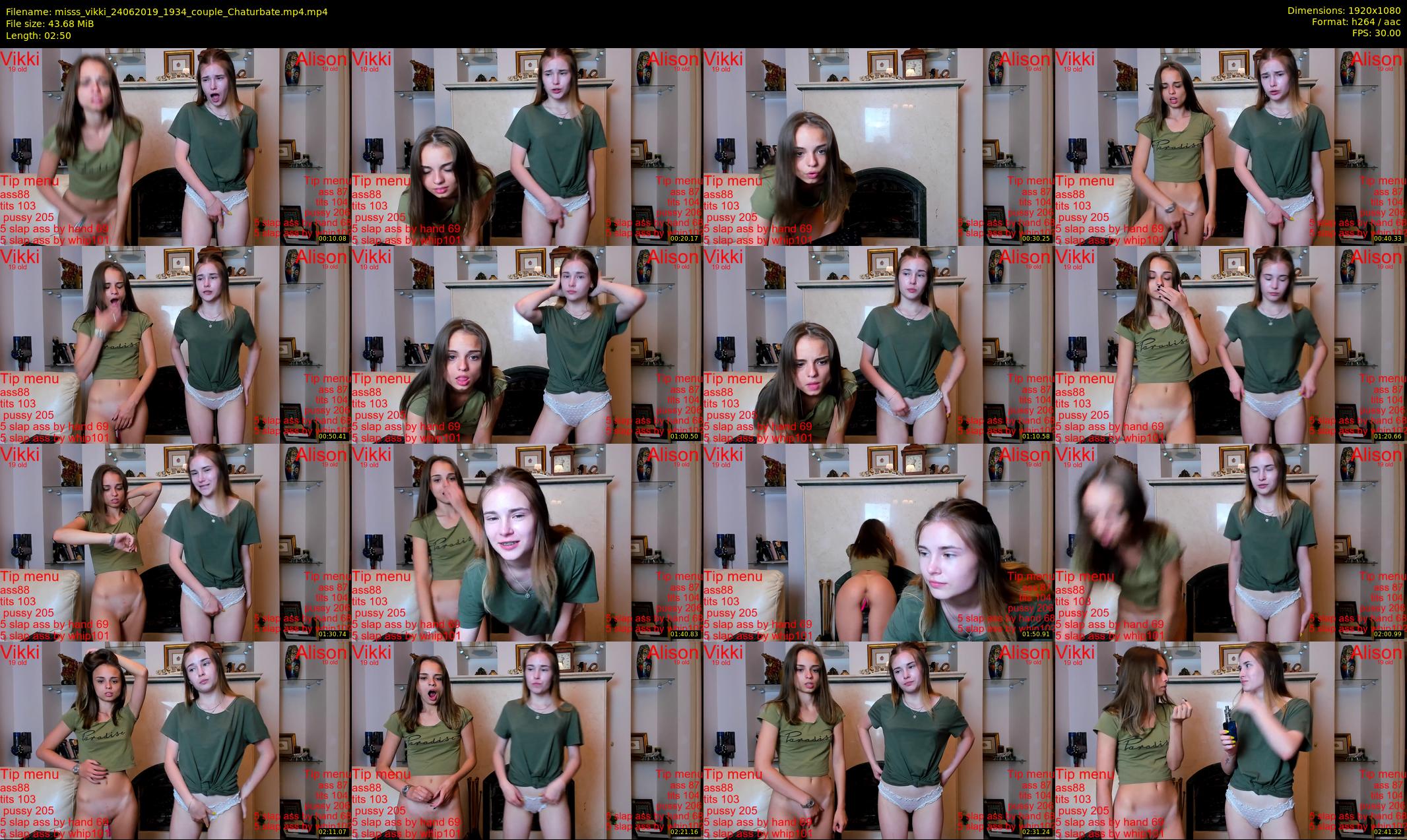 misss_vikki — 3 minute Chaturbate female cam show recording, 1080p, Jun 24, 2019