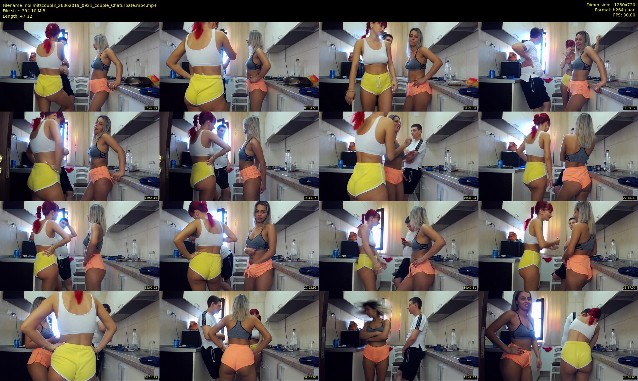 nolimitscoupl3 — 48 minute Chaturbate couple cam show recording, 720p, Jun 26, 2019