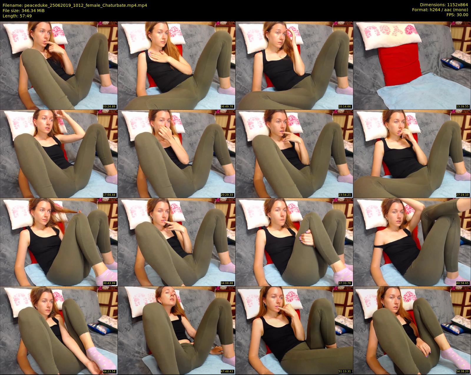 peaceduke — 58 minute Chaturbate female cam show recording, 720p, Jun 25, 2019