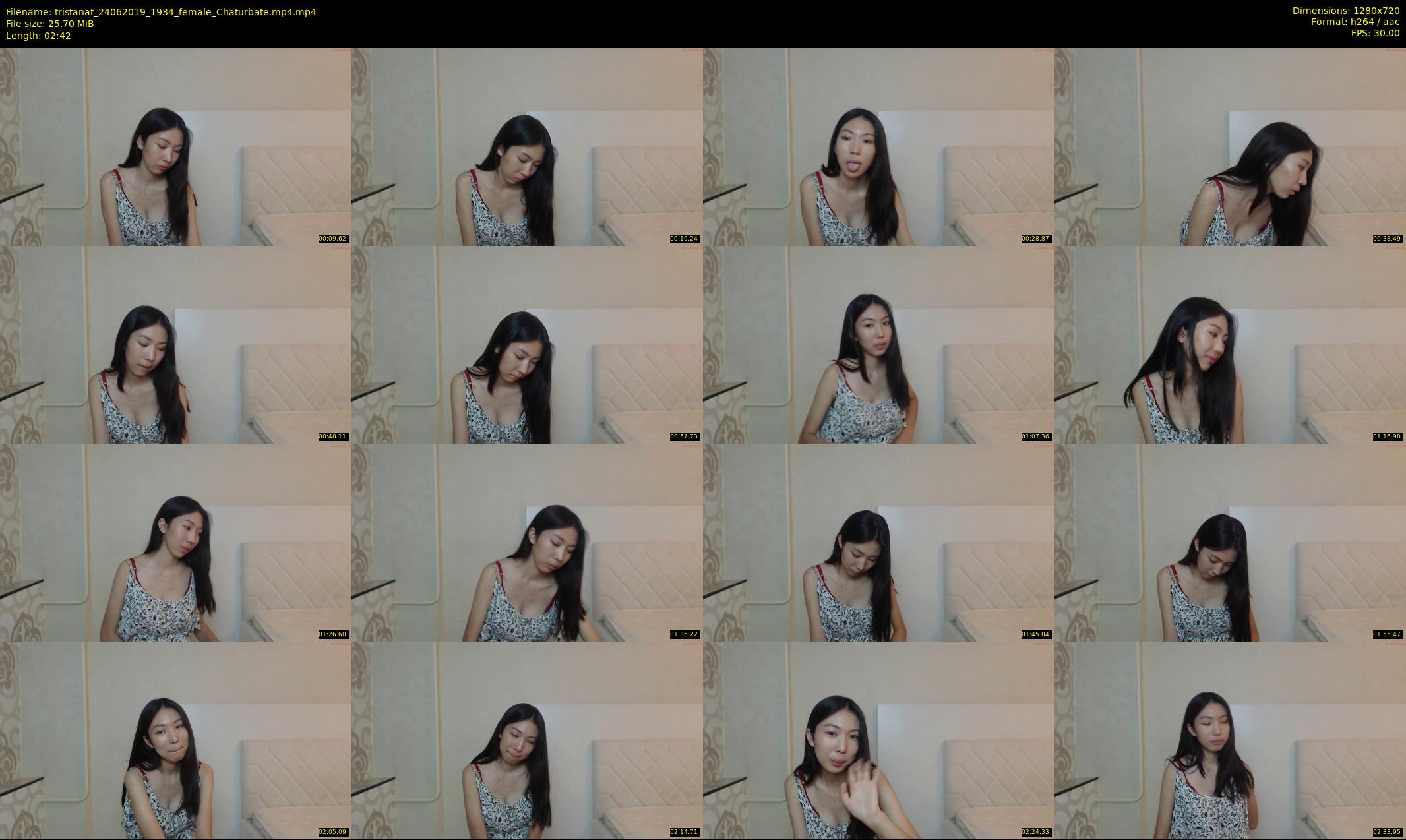 tristanat — 3 minute Chaturbate female cam show recording, 720p, Jun 24, 2019