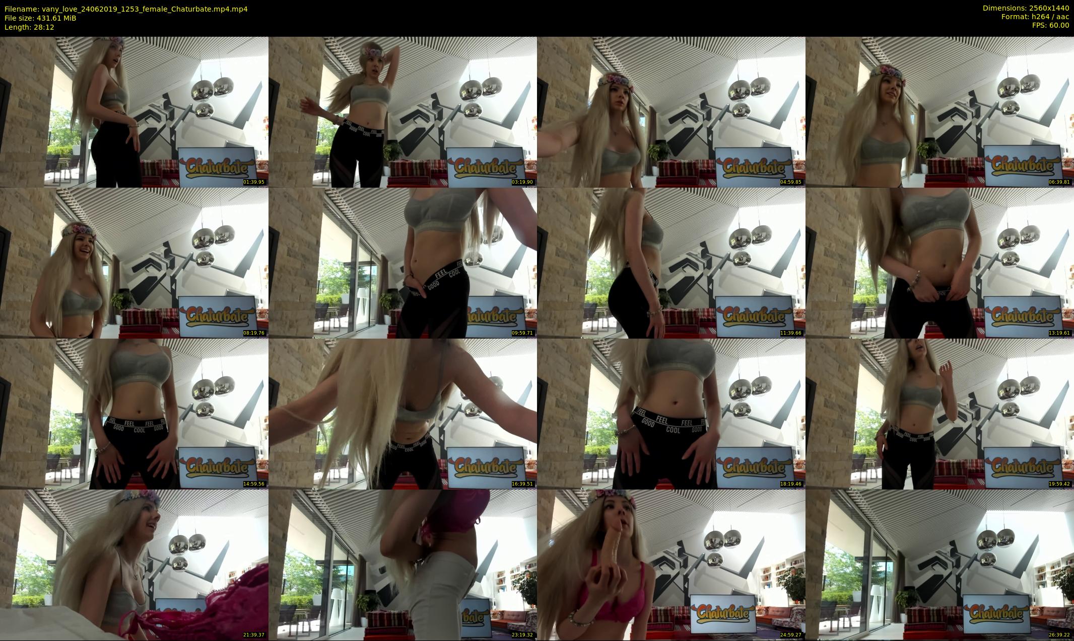 vany_love — 29 minute Chaturbate female cam show recording, 1080p, Jun 24, 2019
