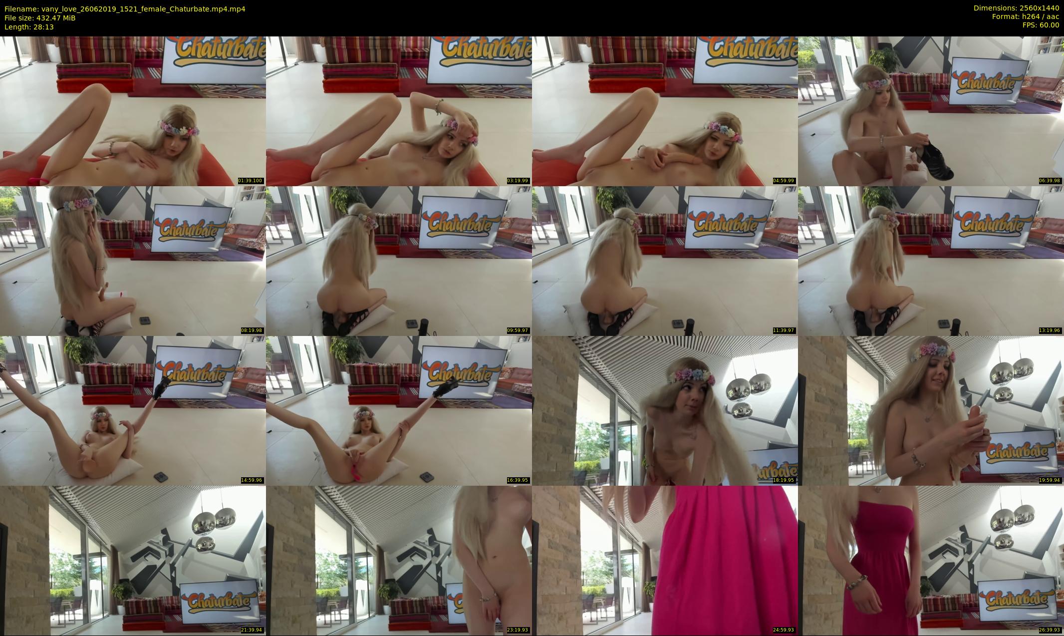 vany_love — 29 minute Chaturbate female cam show recording, 1080p, Jun 26, 2019