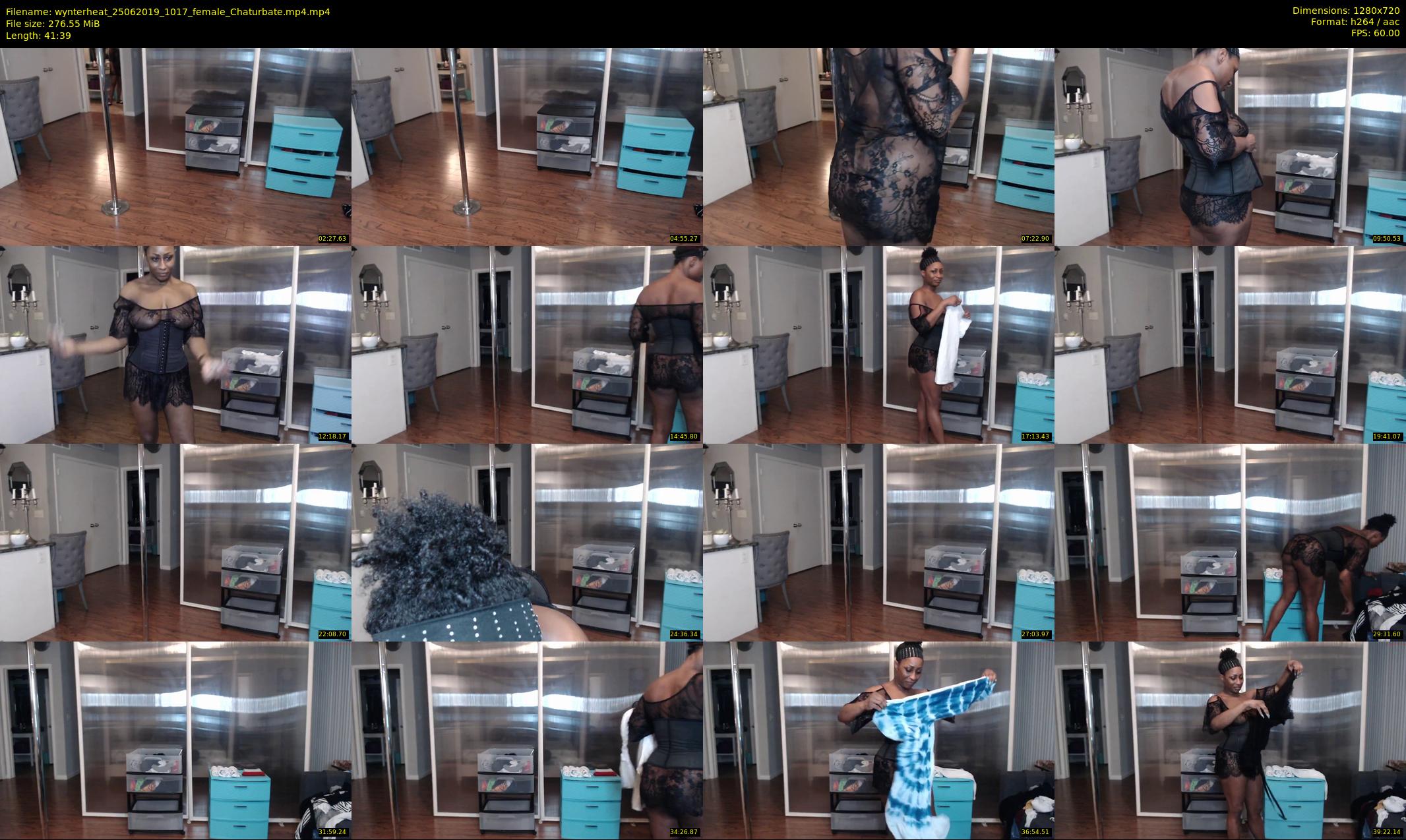 wynterheat — 42 minute Chaturbate female cam show recording, 720p, Jun 25, 2019