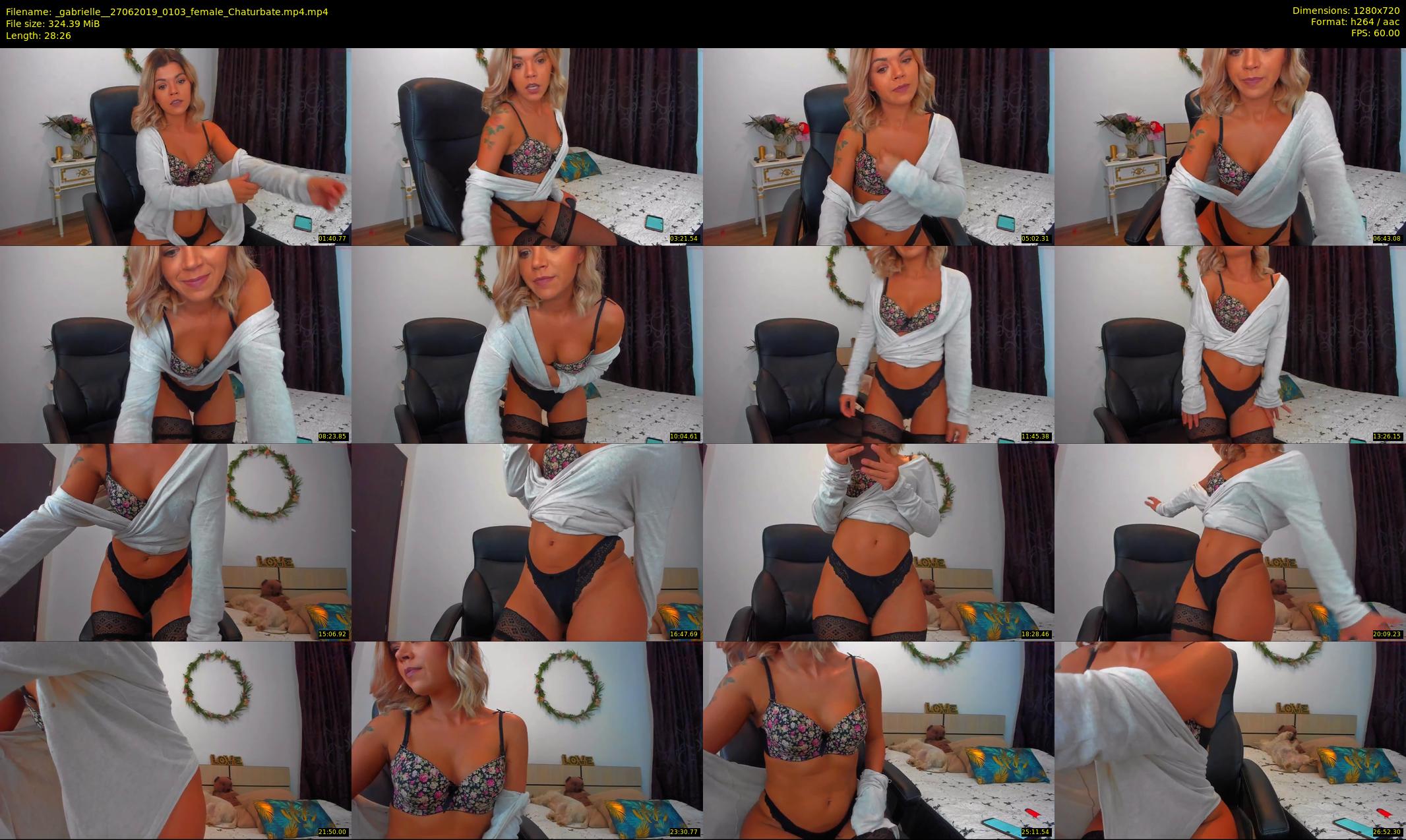 _gabrielle_ — 29 minute Chaturbate female cam show recording, 720p, Jun 27, 2019
