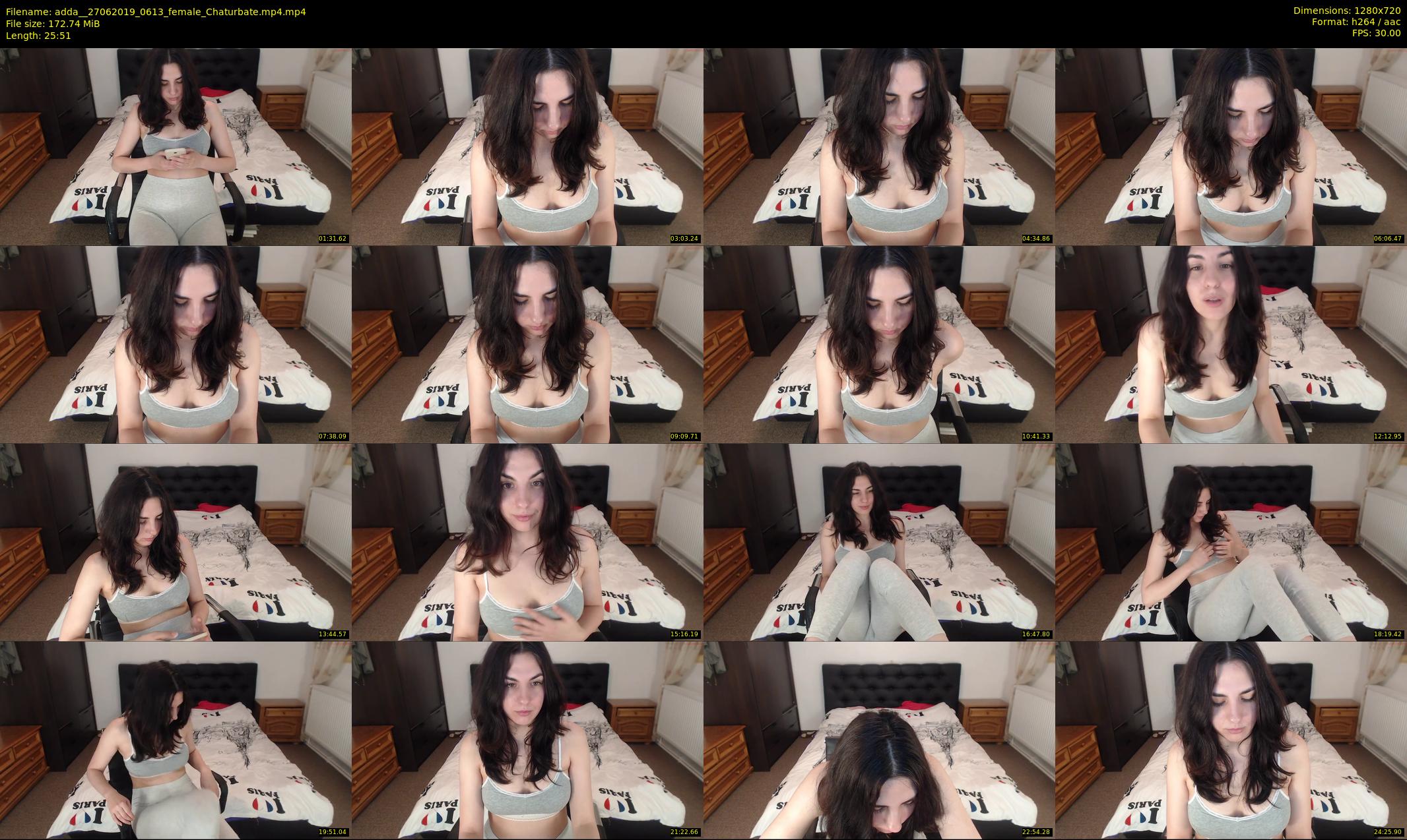 adda_ — 26 minute Chaturbate female cam show recording, 720p, Jun 27, 2019