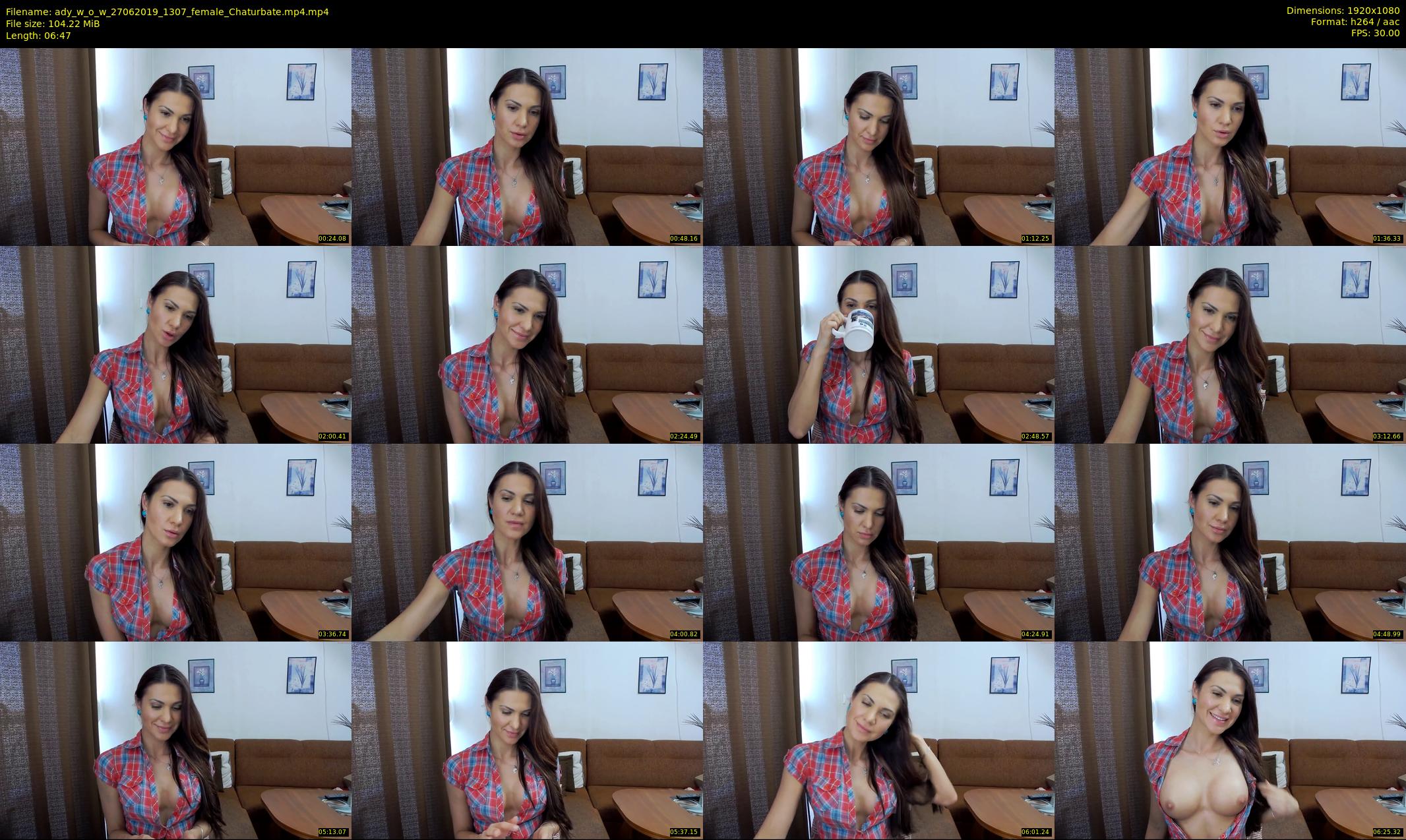 ady_w_o_w — 7 minute Chaturbate female cam show recording, 1080p, Jun 27, 2019