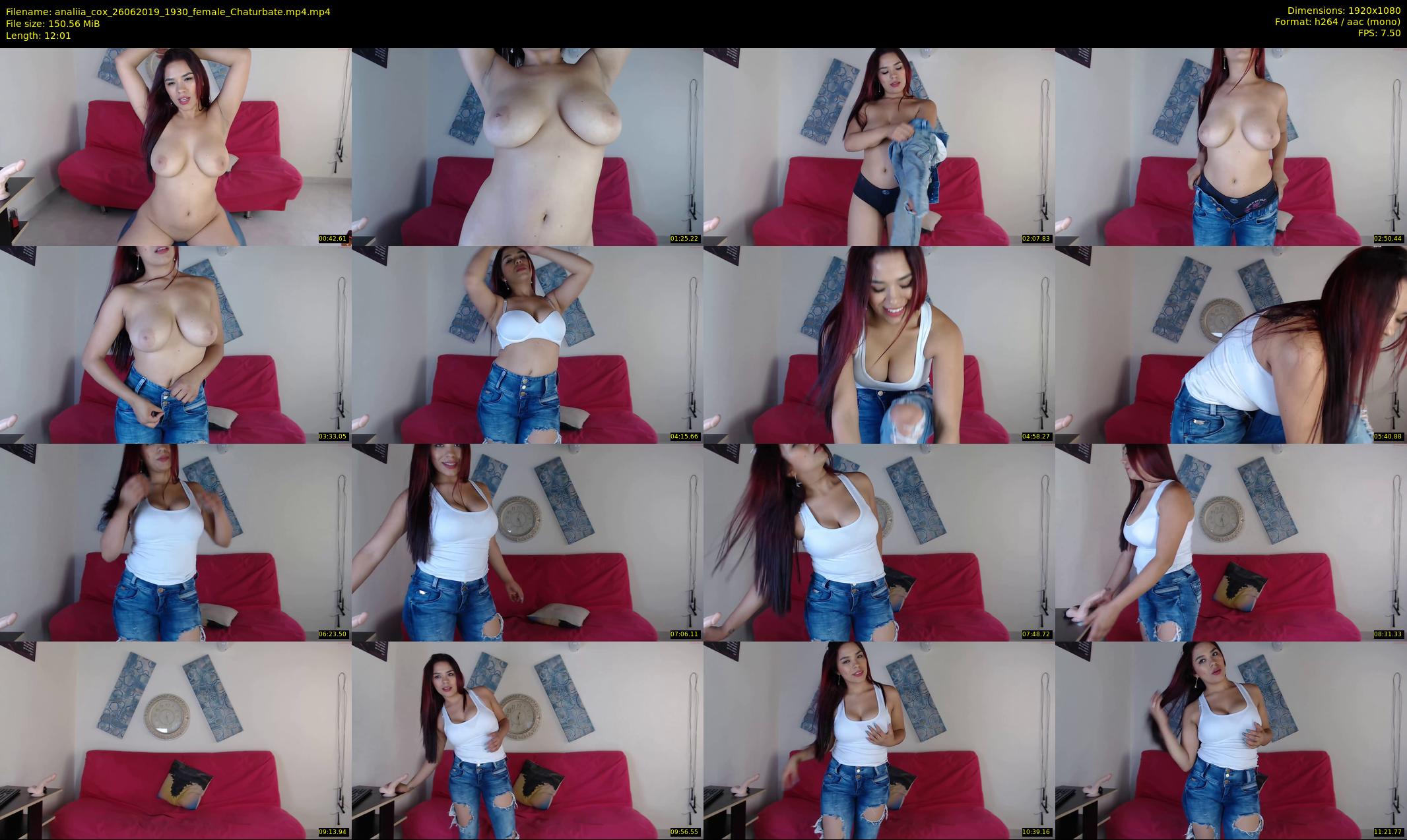analiia_cox — 13 minute Chaturbate female cam show recording, 1080p, Jun 26, 2019