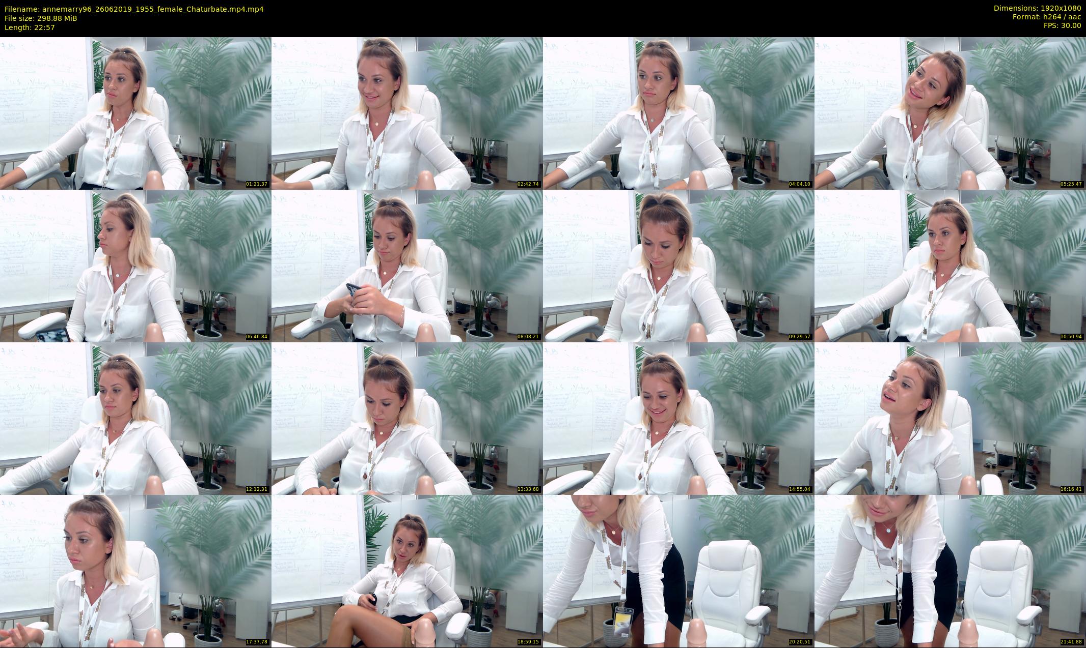 annemarry96 — 23 minute Chaturbate female cam show recording, 1080p, Jun 26, 2019