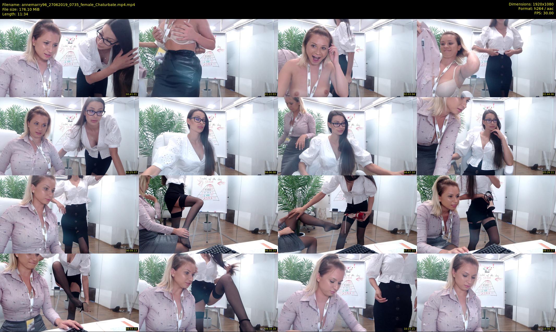annemarry96 — 12 minute Chaturbate female cam show recording, 1080p, Jun 27, 2019