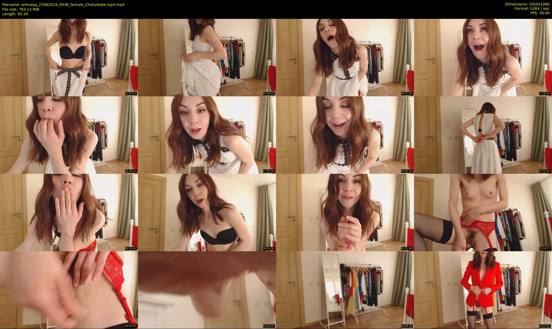 artmaya — 51 minute Chaturbate female cam show recording, 1080p, Jun 27, 2019