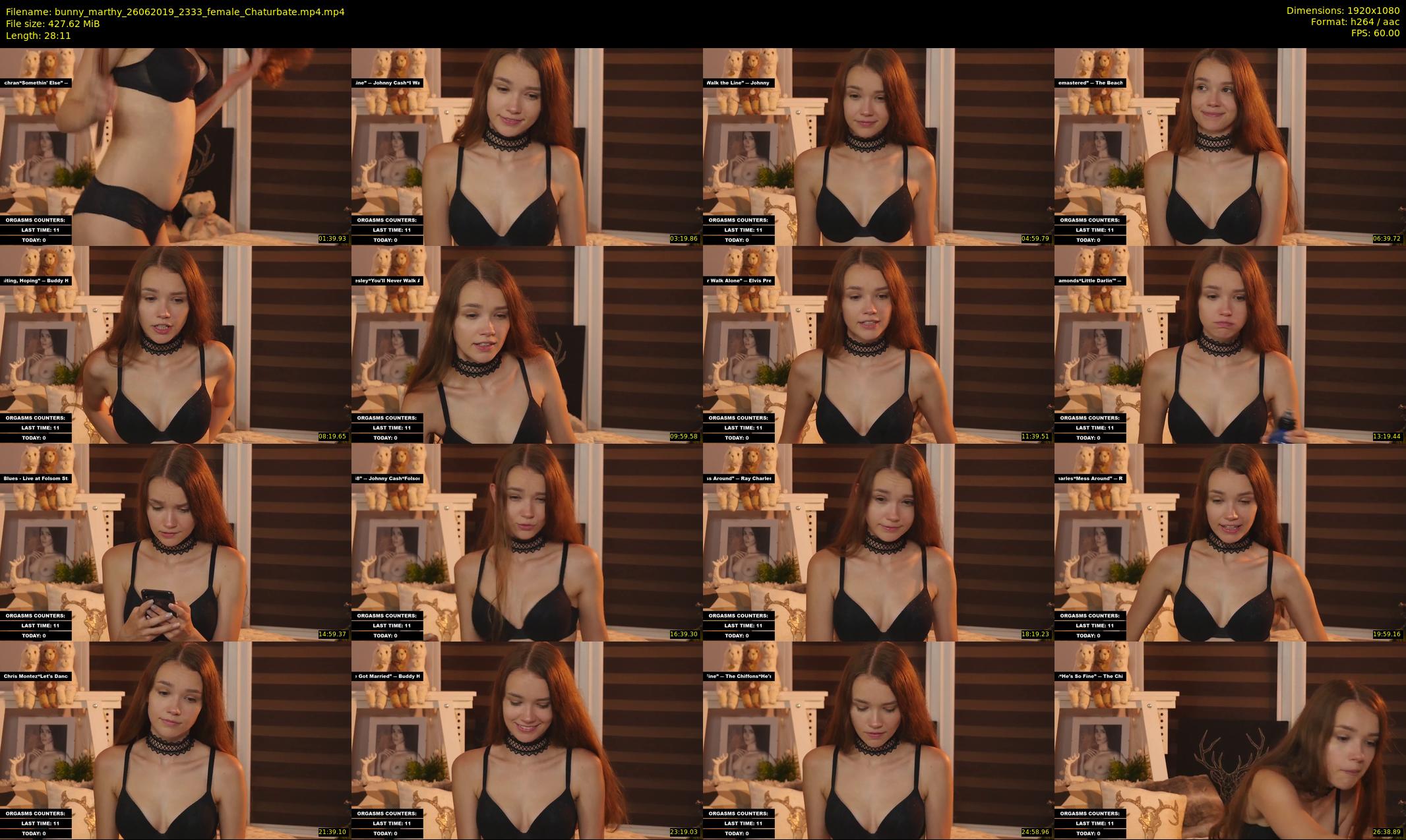 bunny_marthy — 29 minute Chaturbate female cam show recording, 1080p, Jun 26, 2019