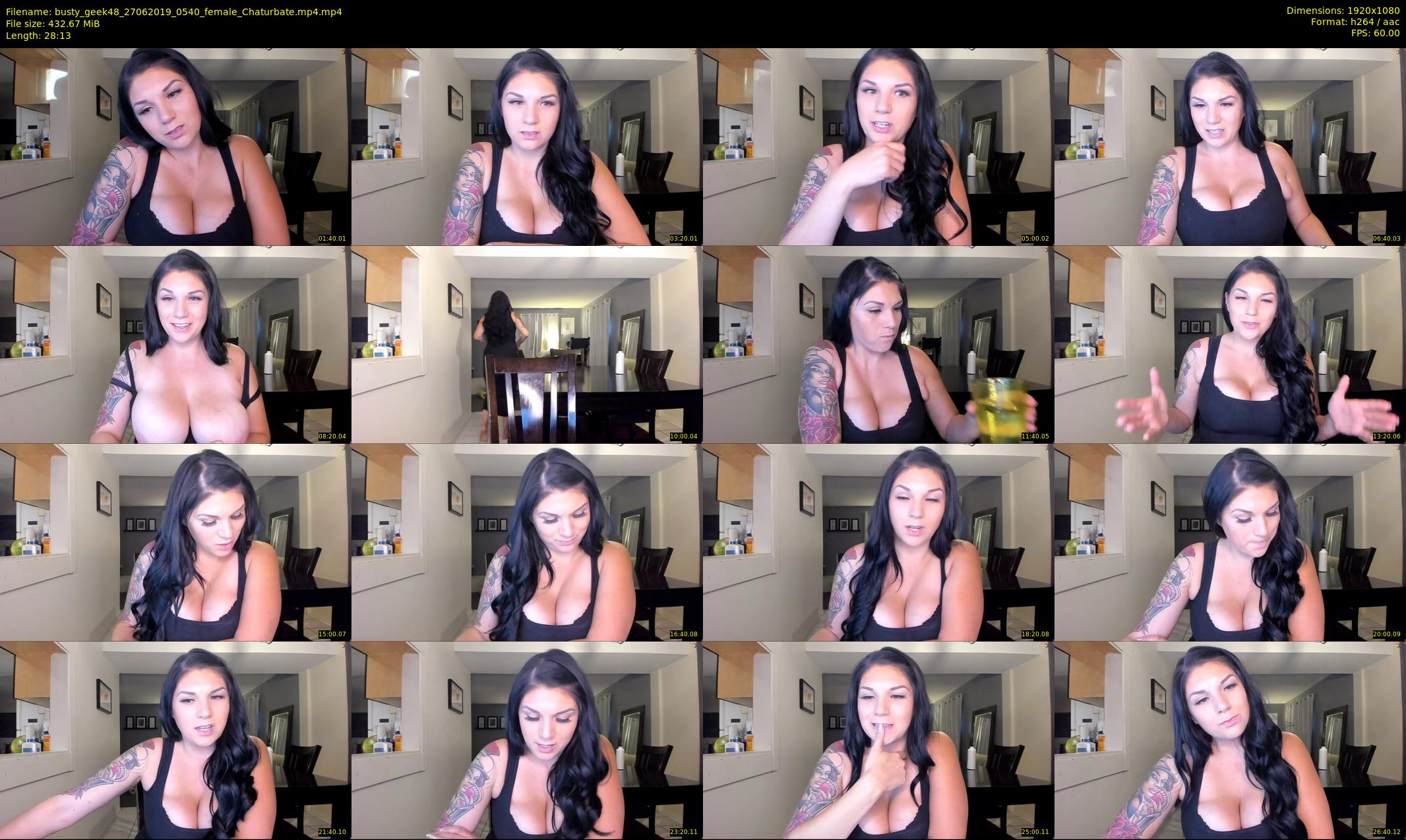 busty_geek48 — 29 minute Chaturbate female cam show recording, 1080p, Jun 27, 2019