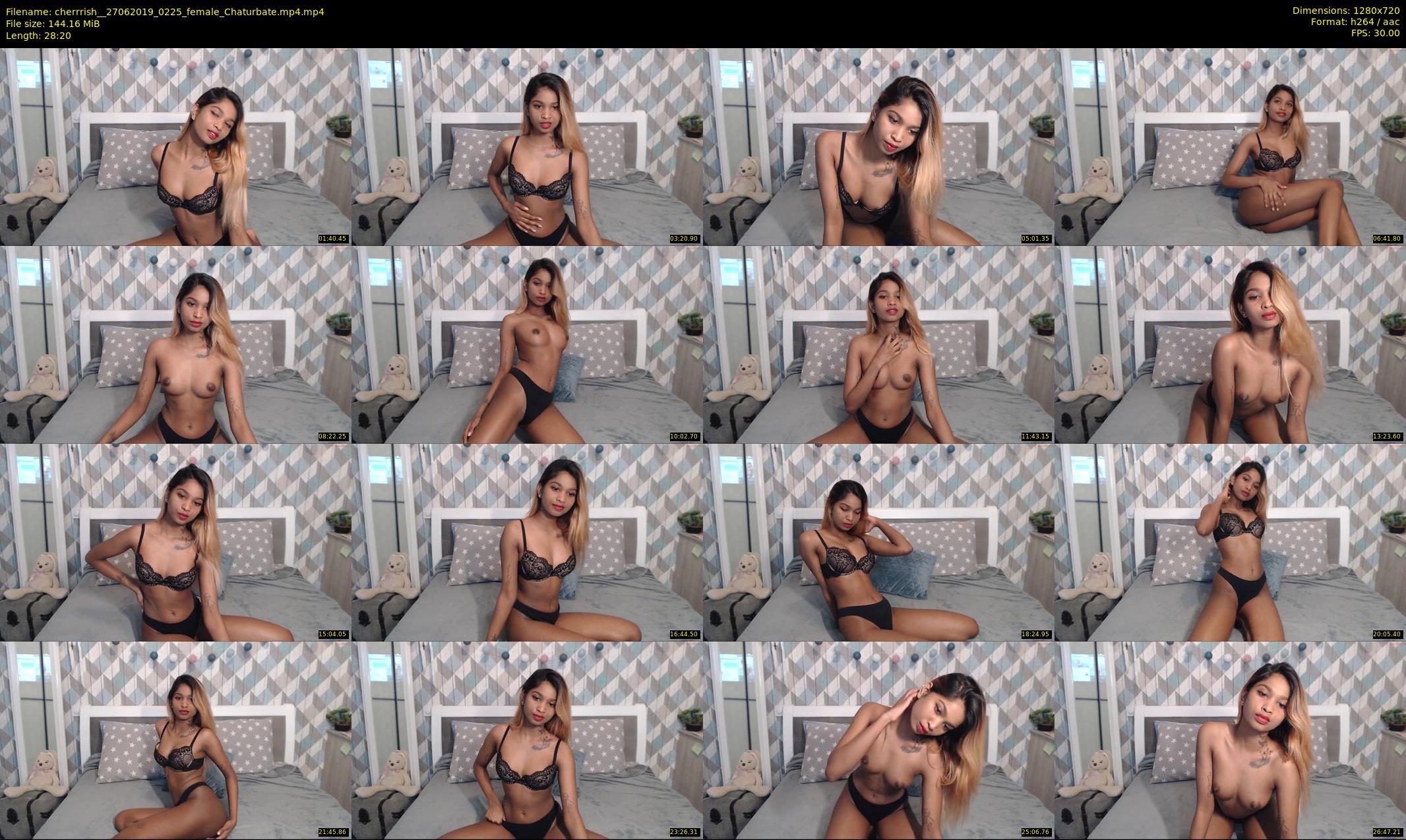 cherrrish_ — 29 minute Chaturbate female cam show recording, 720p, Jun 27, 2019