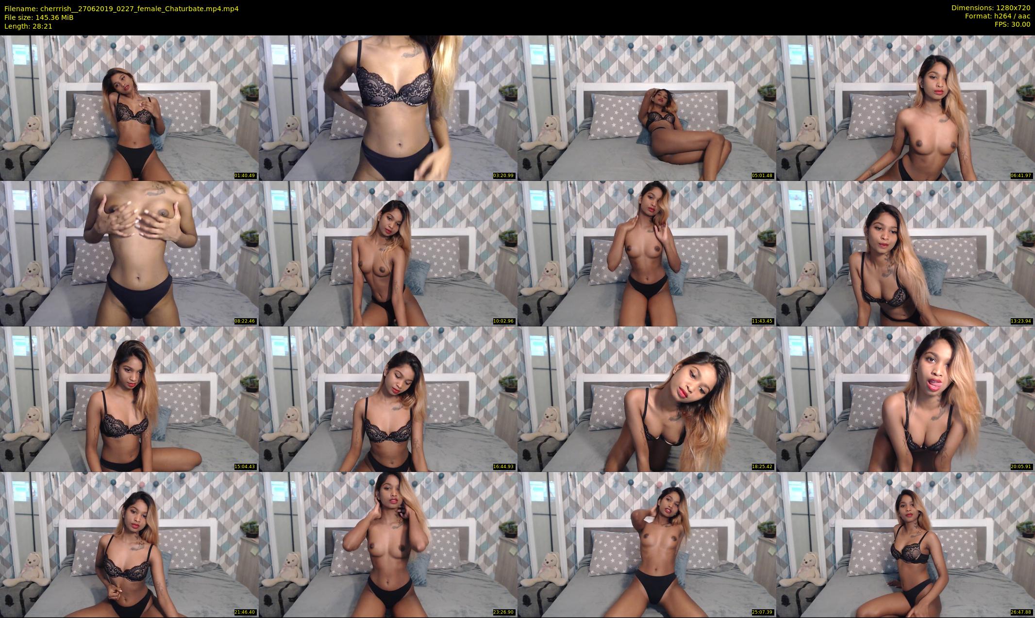 cherrrish_ — 29 minute Chaturbate female cam show recording, 720p, Jun 27, 2019