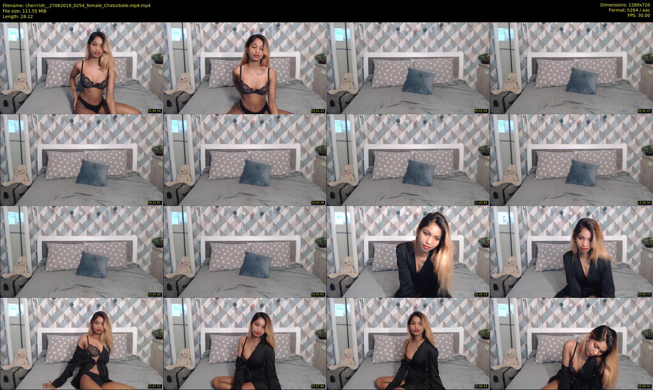 cherrrish_ — 29 minute Chaturbate female cam show recording, 720p, Jun 27, 2019