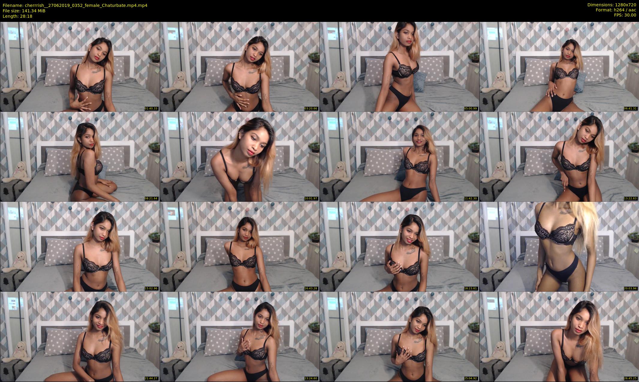 cherrrish_ — 29 minute Chaturbate female cam show recording, 720p, Jun 27, 2019