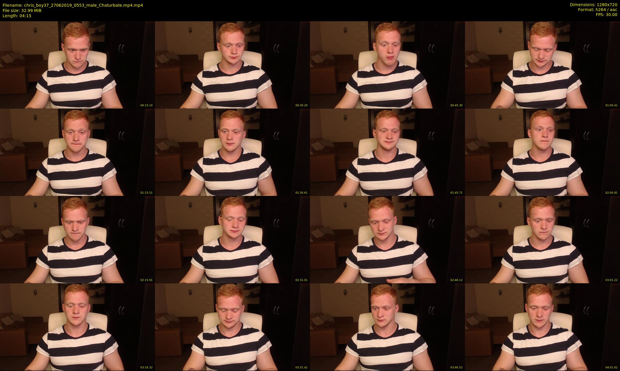 chris_boy37 — 5 minute Chaturbate male cam show recording, 720p, Jun 27, 2019