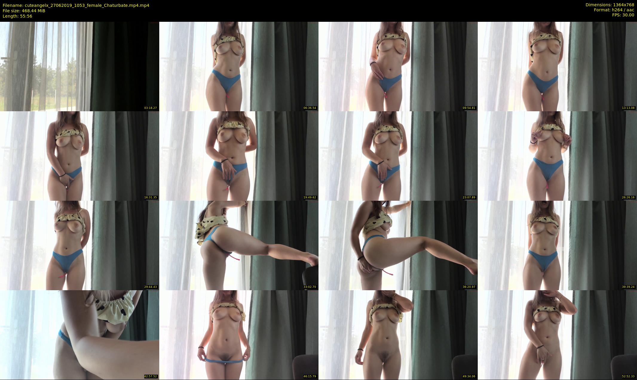 cuteangelx — 56 minute Chaturbate female cam show recording, 720p, Jun 27, 2019
