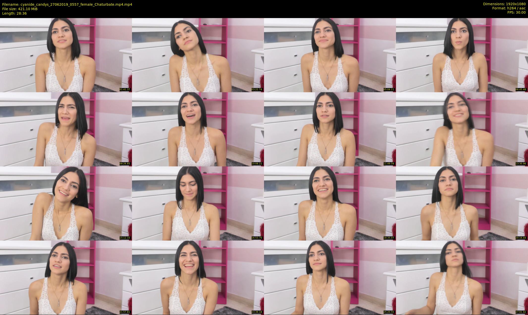cyanide_candys — 29 minute Chaturbate female cam show recording, 1080p, Jun 27, 2019