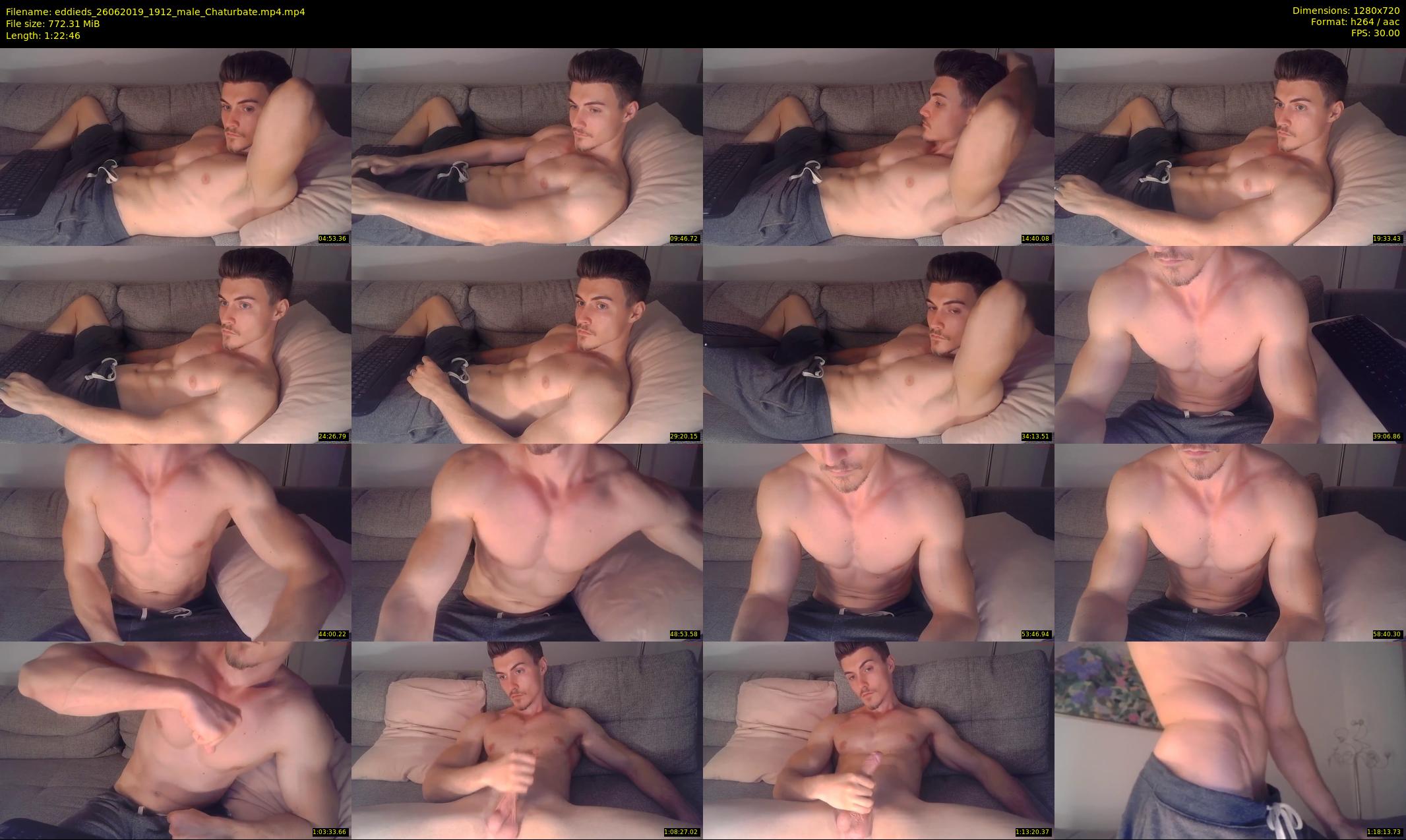 eddieds — 83 minute Chaturbate male cam show recording, 720p, Jun 26, 2019