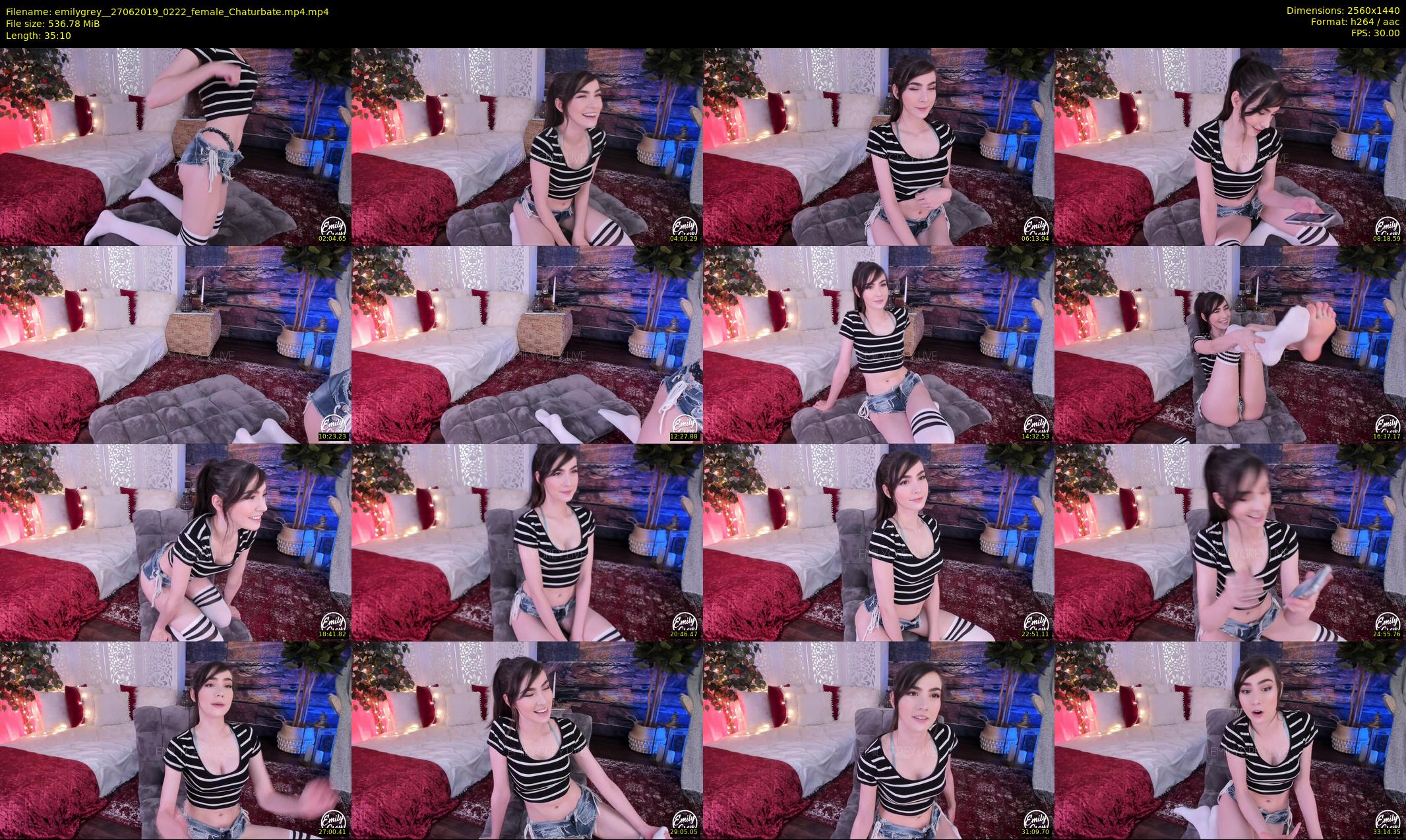 emilygrey_ — 36 minute Chaturbate female cam show recording, 1080p, Jun 27, 2019