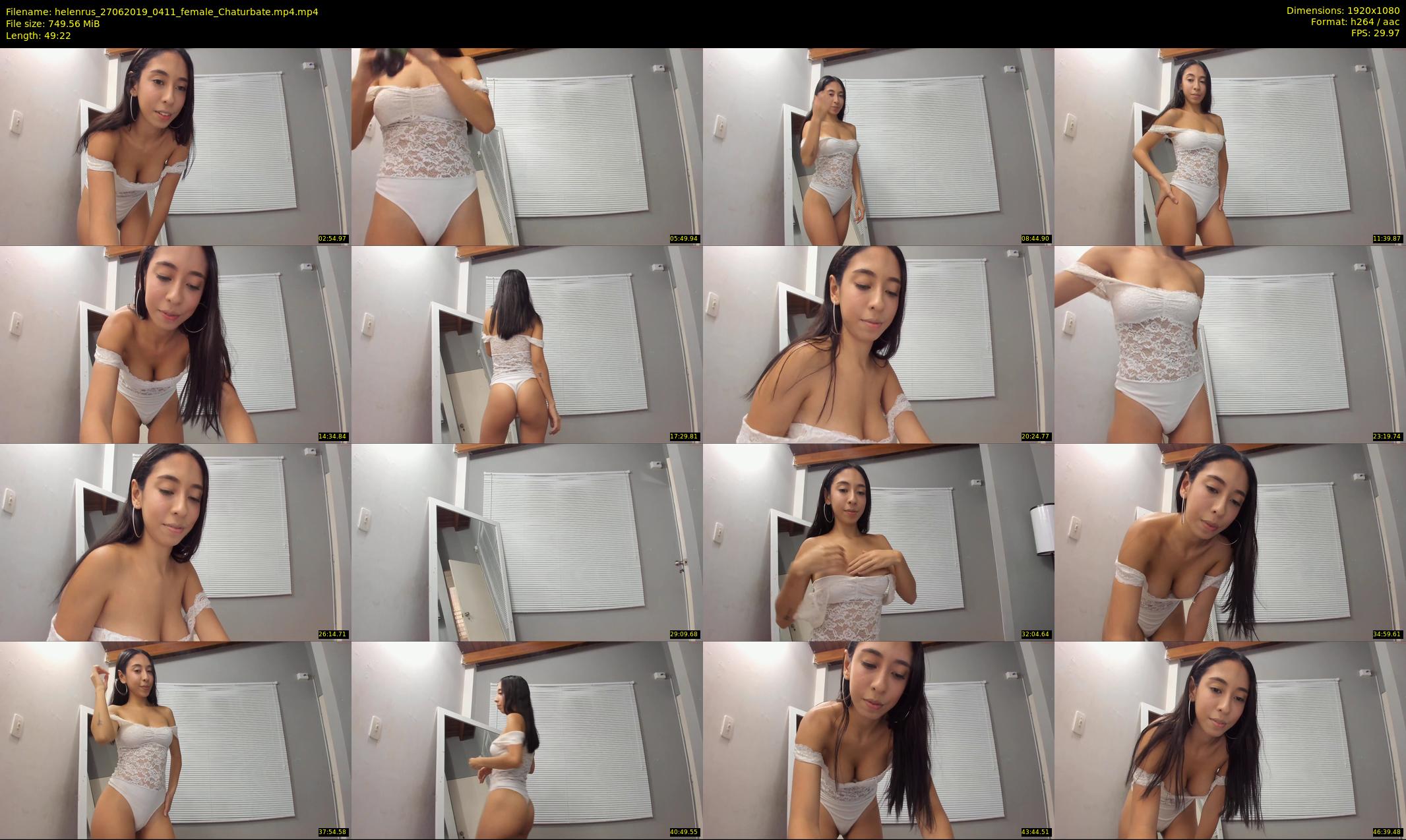 helenrus — 50 minute Chaturbate female cam show recording, 1080p, Jun 27, 2019