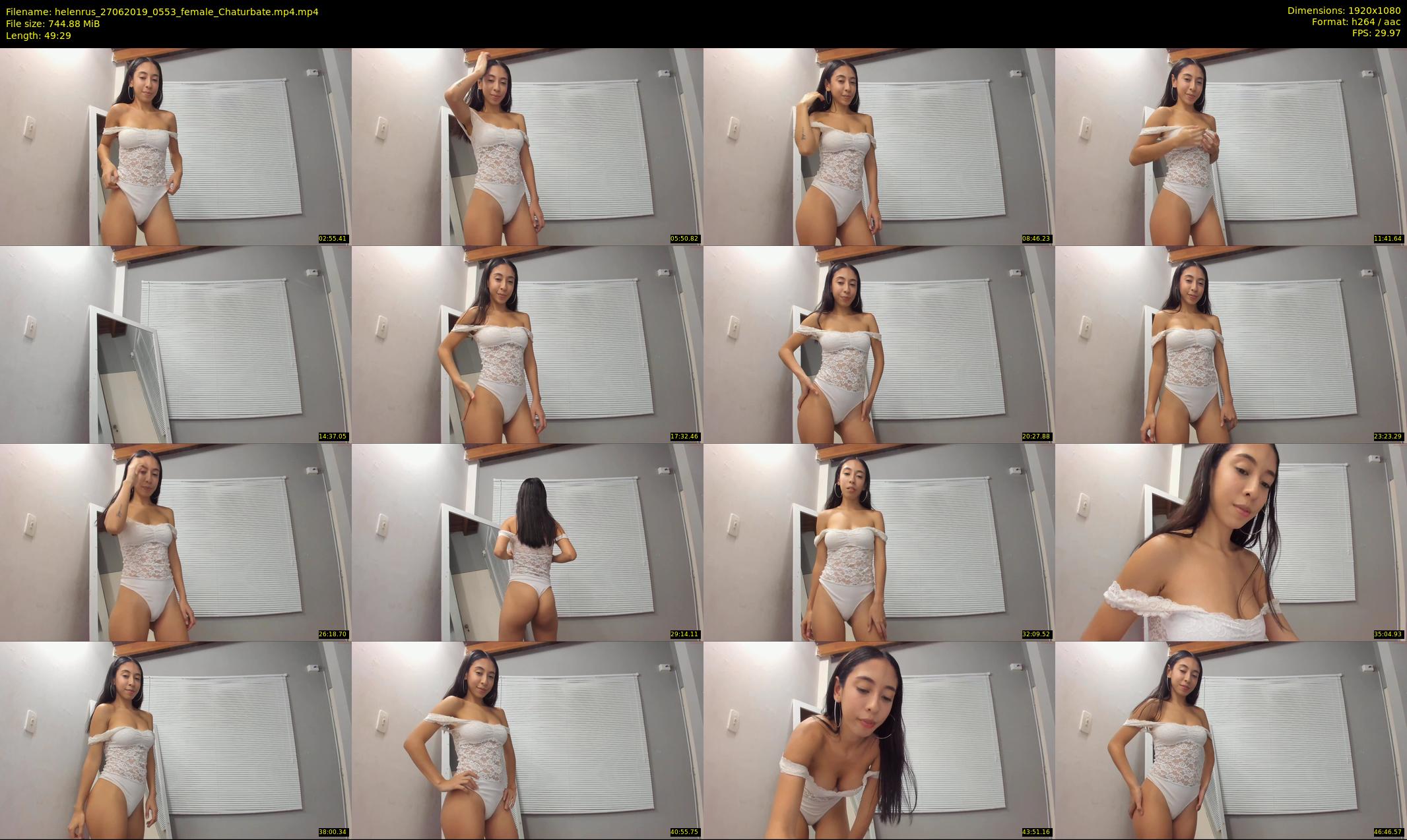 helenrus — 50 minute Chaturbate female cam show recording, 1080p, Jun 27, 2019