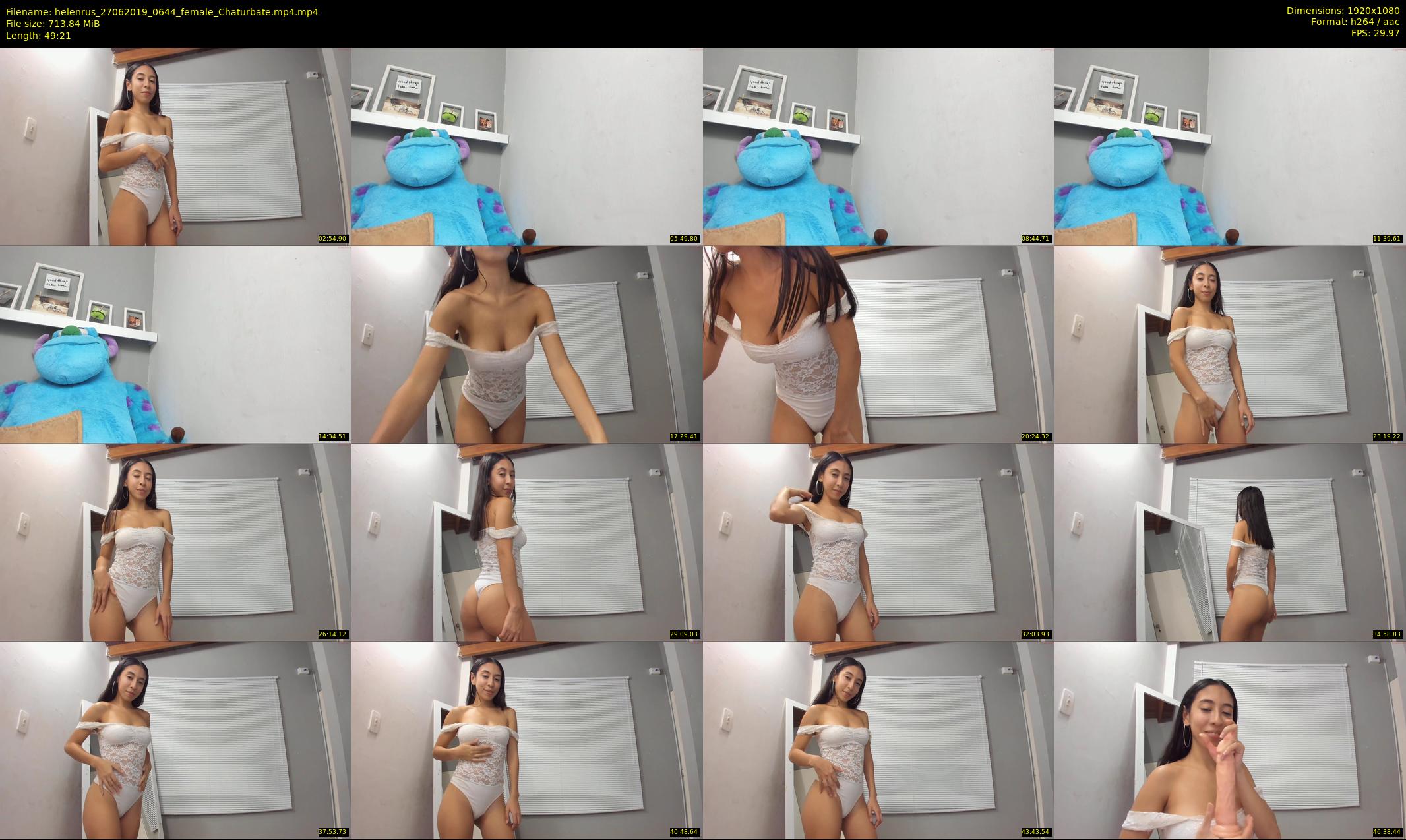 helenrus — 50 minute Chaturbate female cam show recording, 1080p, Jun 27, 2019