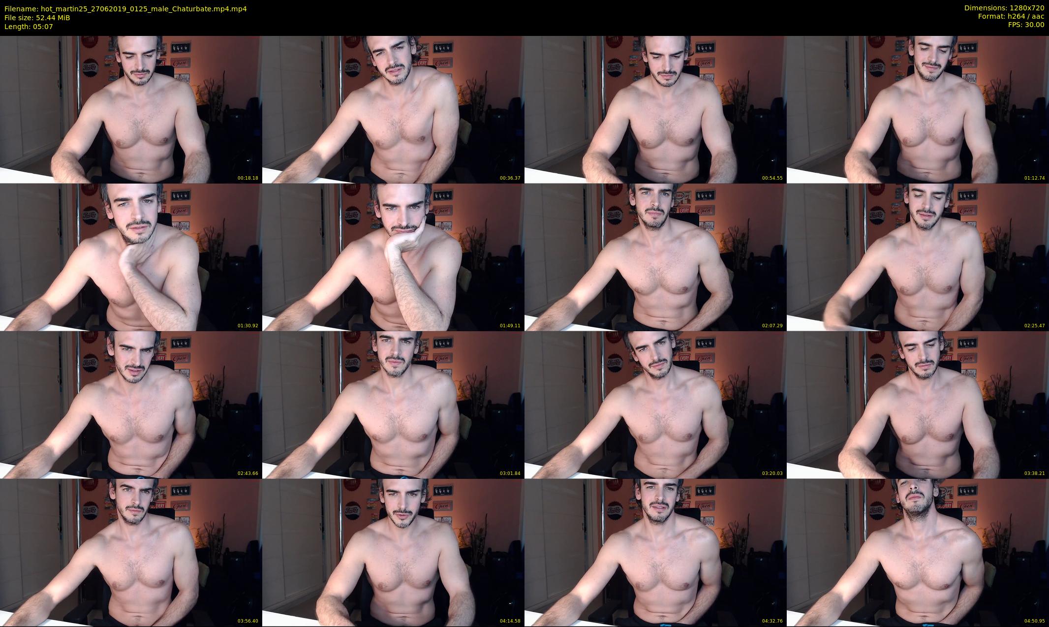 hot_martin25 — 6 minute Chaturbate male cam show recording, 720p, Jun 27, 2019
