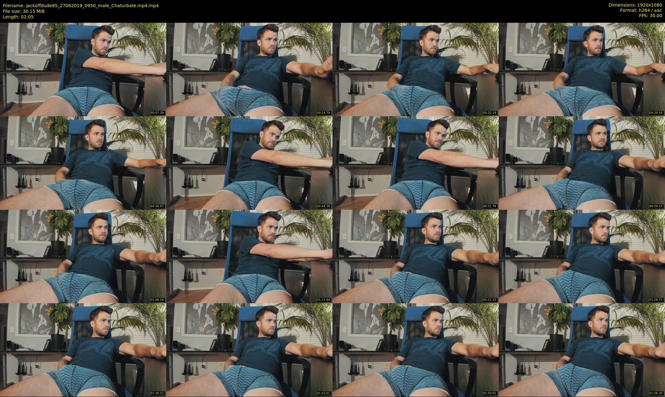 jackoffdude85 — 3 minute Chaturbate male cam show recording, 1080p, Jun 27, 2019