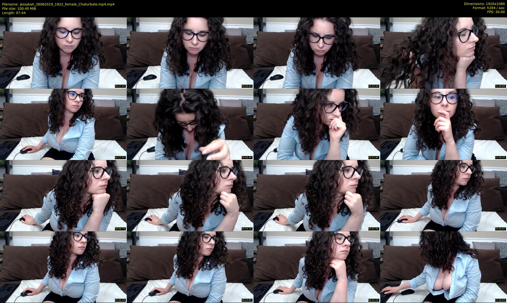 jessykah — 8 minute Chaturbate female cam show recording, 1080p, Jun 26, 2019