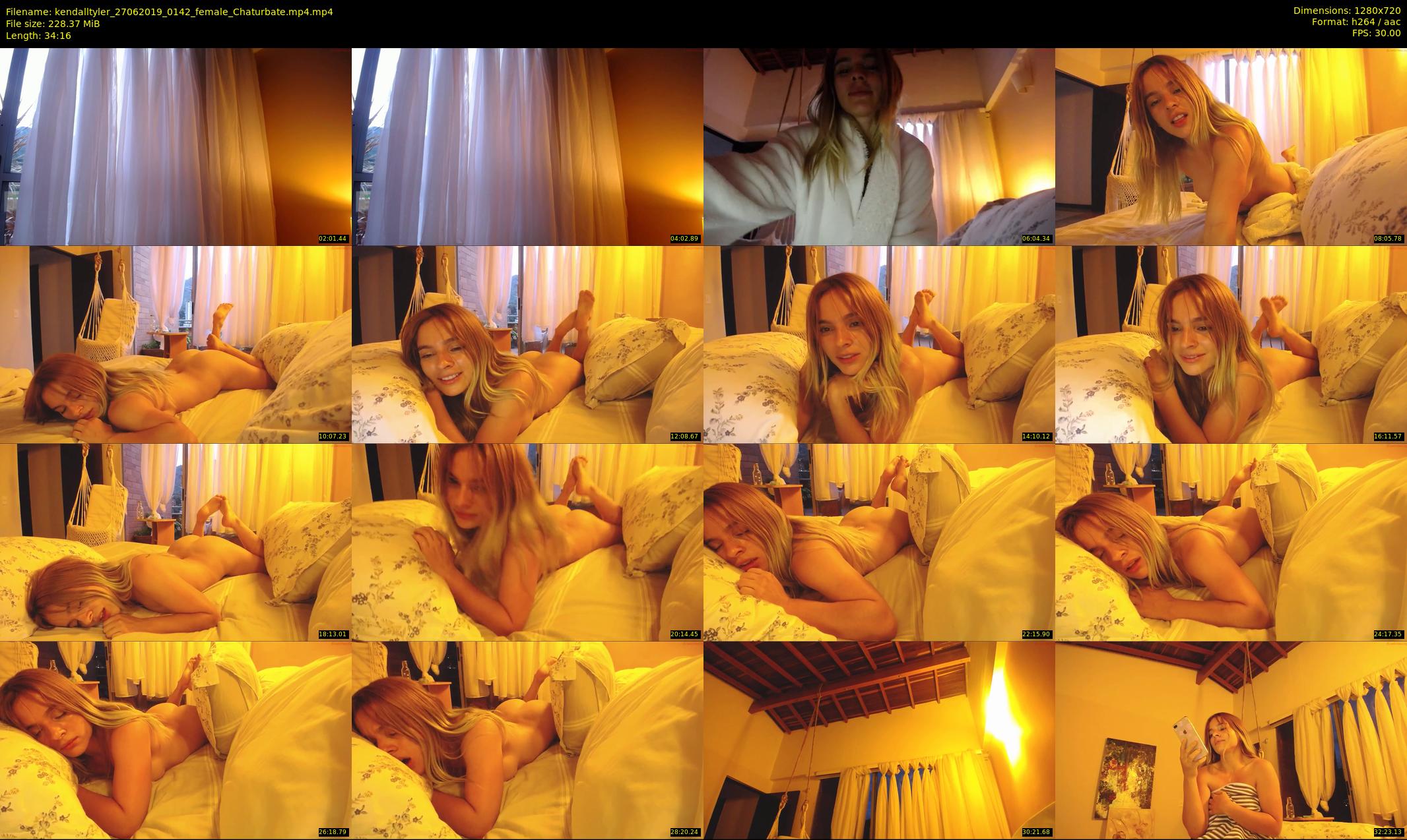 kendalltyler — 35 minute Chaturbate female cam show recording, 720p, Jun 27, 2019