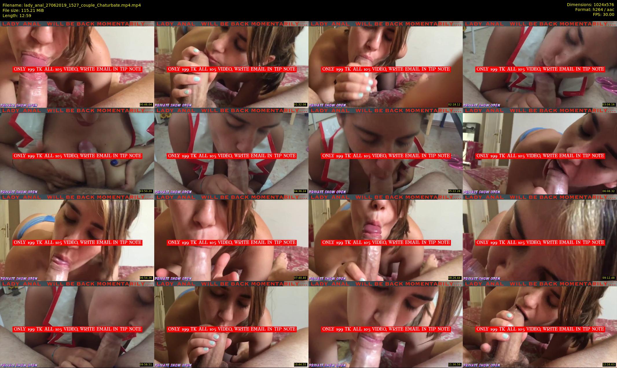 lady_anal — 13 minute Chaturbate female cam show recording, 480p, Jun 27, 2019