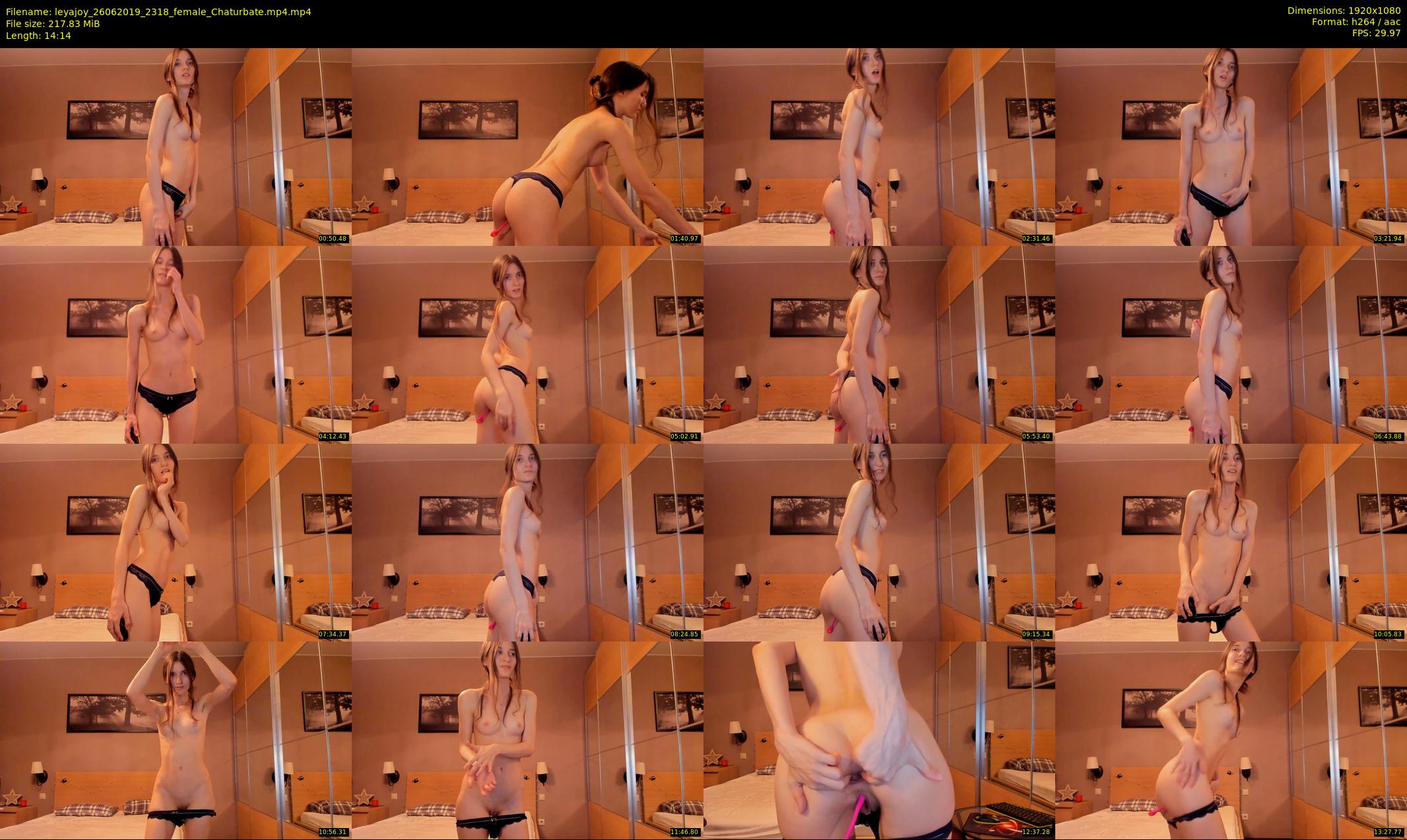leyajoy — 15 minute Chaturbate female cam show recording, 1080p, Jun 26, 2019