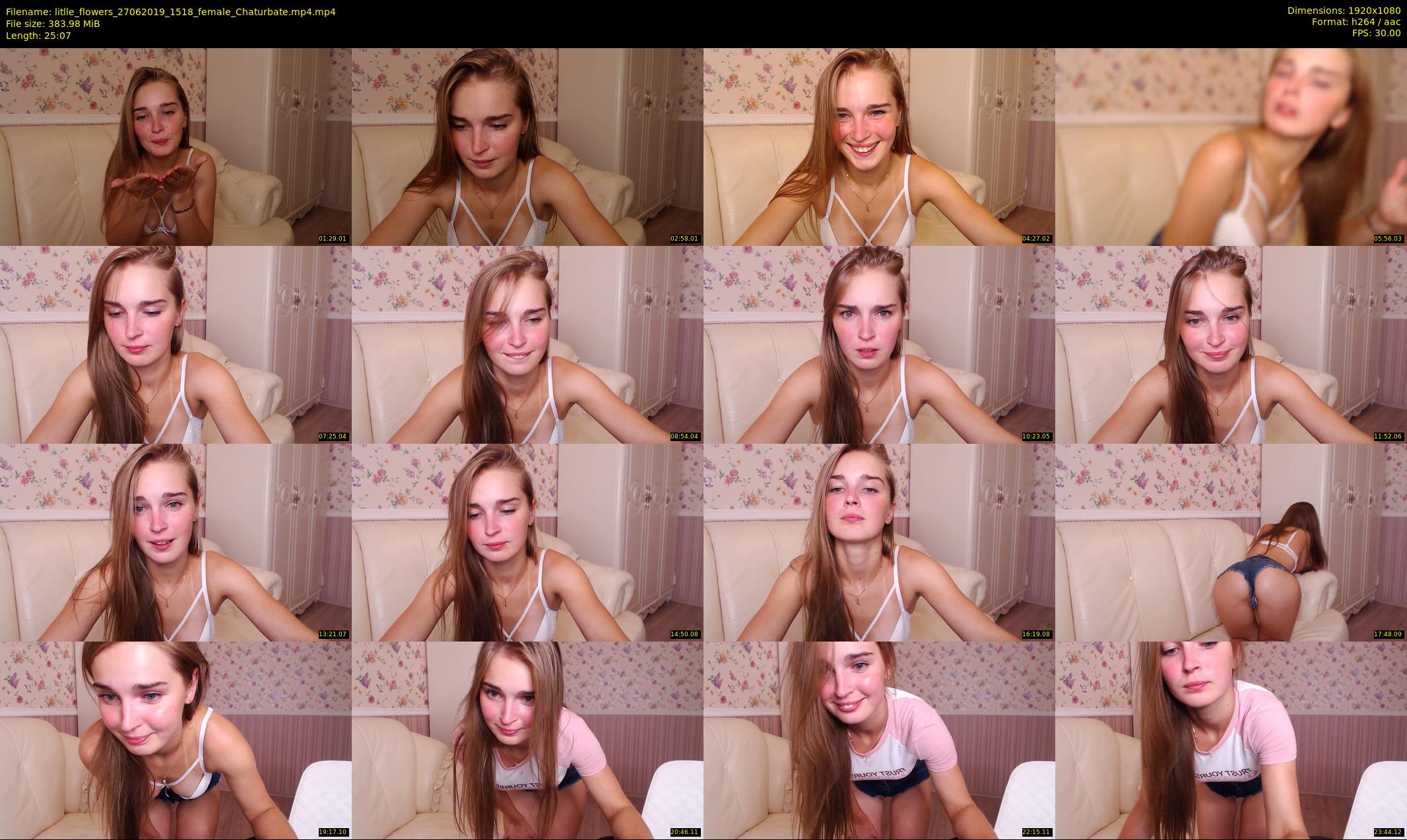 litlle_flowers — 26 minute Chaturbate female cam show recording, 1080p, Jun 27, 2019