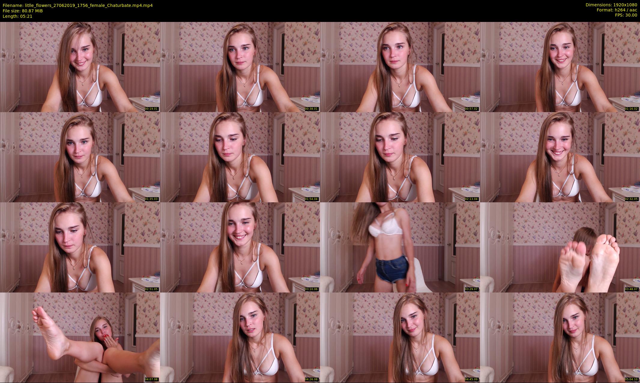 litlle_flowers — 6 minute Chaturbate female cam show recording, 1080p, Jun 27, 2019