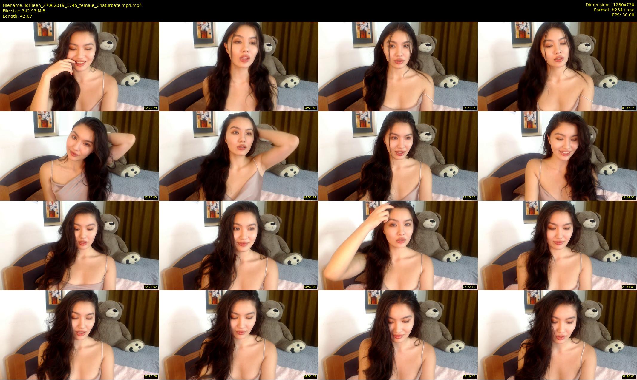 lorileen — 43 minute Chaturbate female cam show recording, 720p, Jun 27, 2019