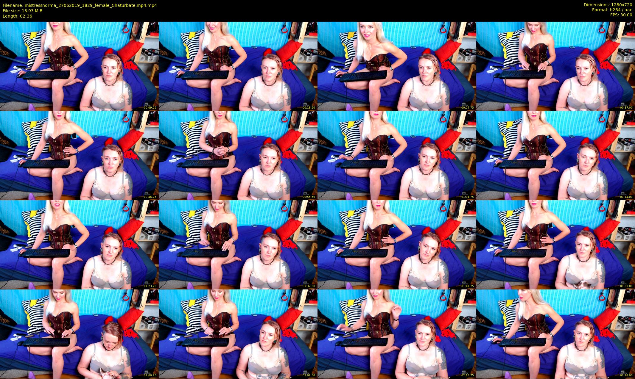 mistressnorma — 3 minute Chaturbate female cam show recording, 720p, Jun 27, 2019