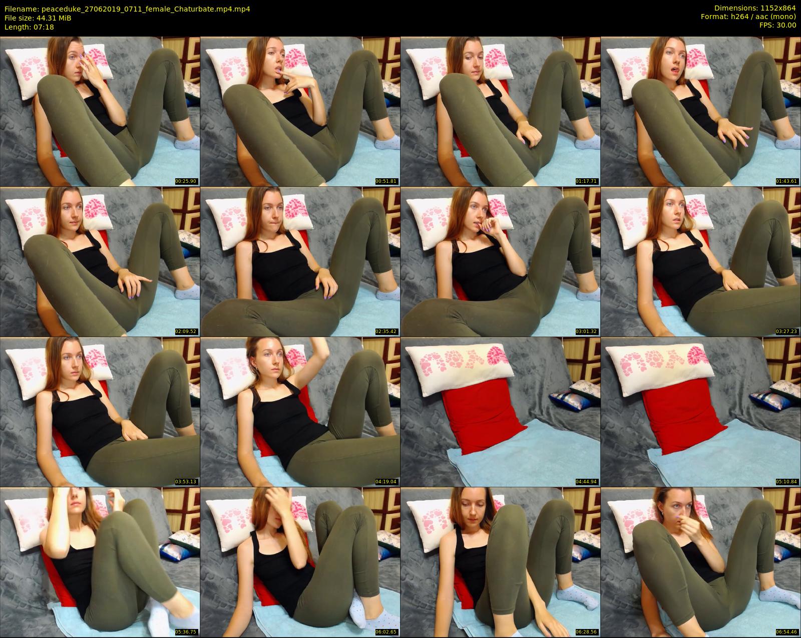 peaceduke — 8 minute Chaturbate female cam show recording, 720p, Jun 27, 2019