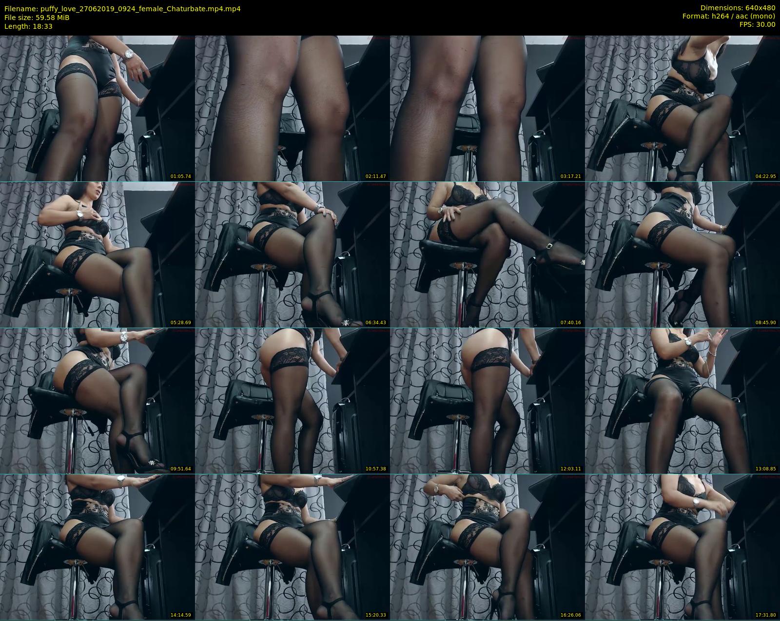 puffy_love — 19 minute Chaturbate female cam show recording, 480p, Jun 27, 2019