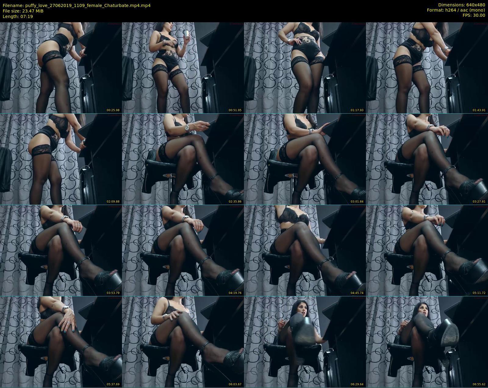 puffy_love — 8 minute Chaturbate female cam show recording, 480p, Jun 27, 2019