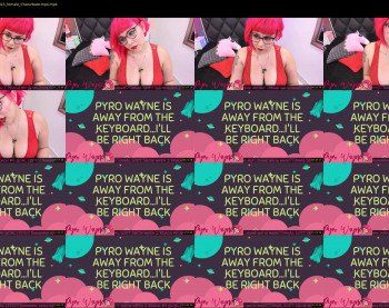 pyrowayne — 24 minute Chaturbate female cam show recording, 720p, Jun 27, 2019